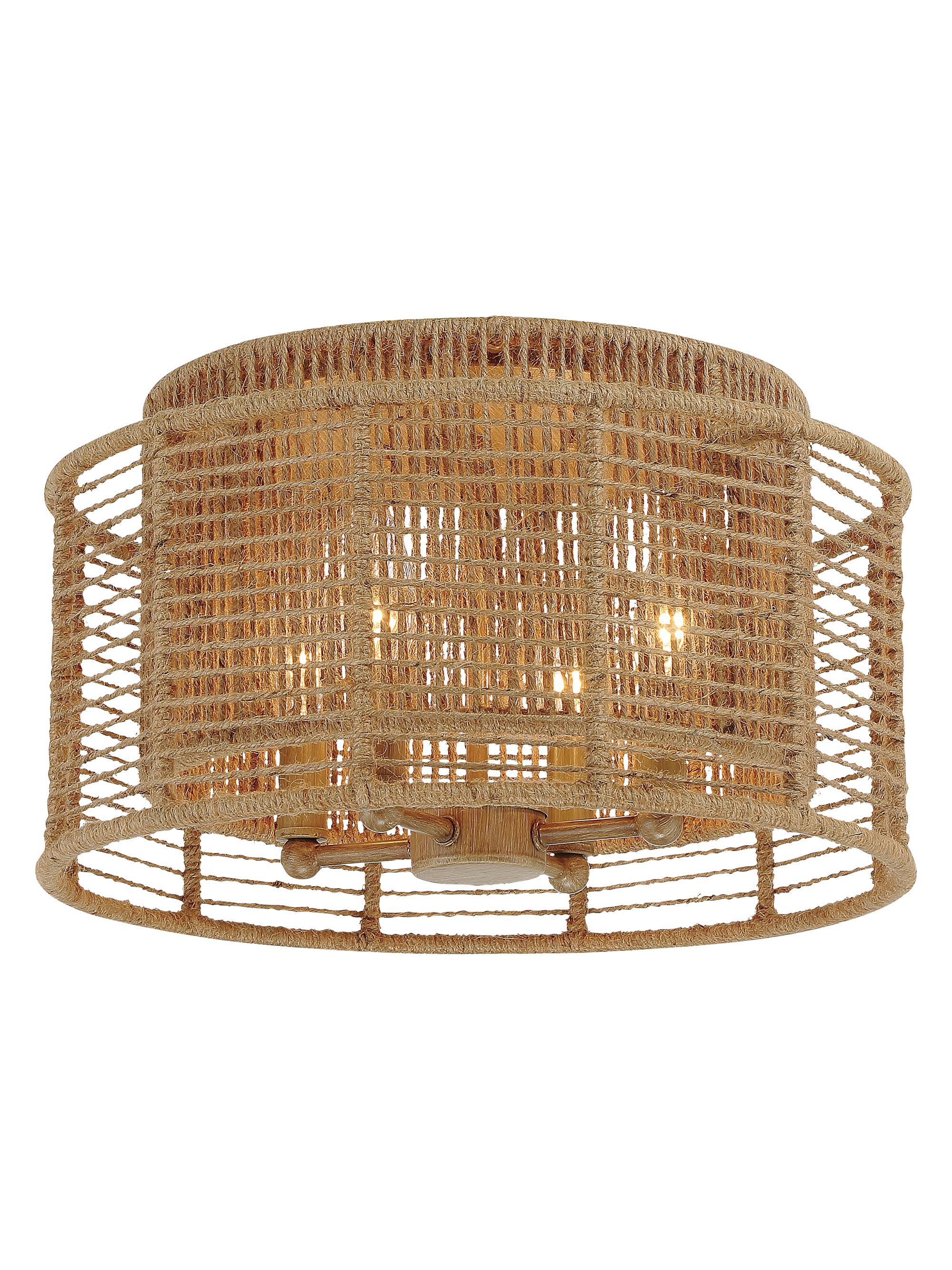 Crystorama Jayna 4-Light Pendant - Burnished Silver