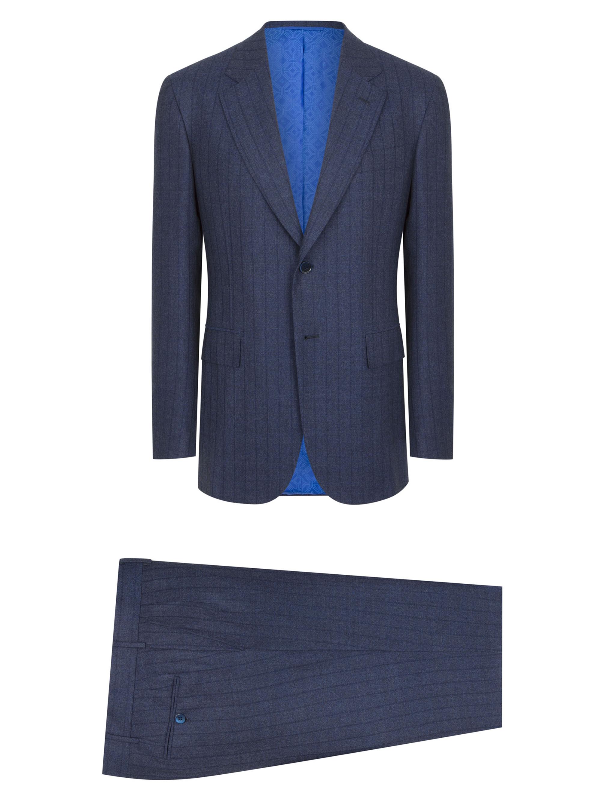 Stefano Ricci Men's Fiesole Two-Button Suit - Blue