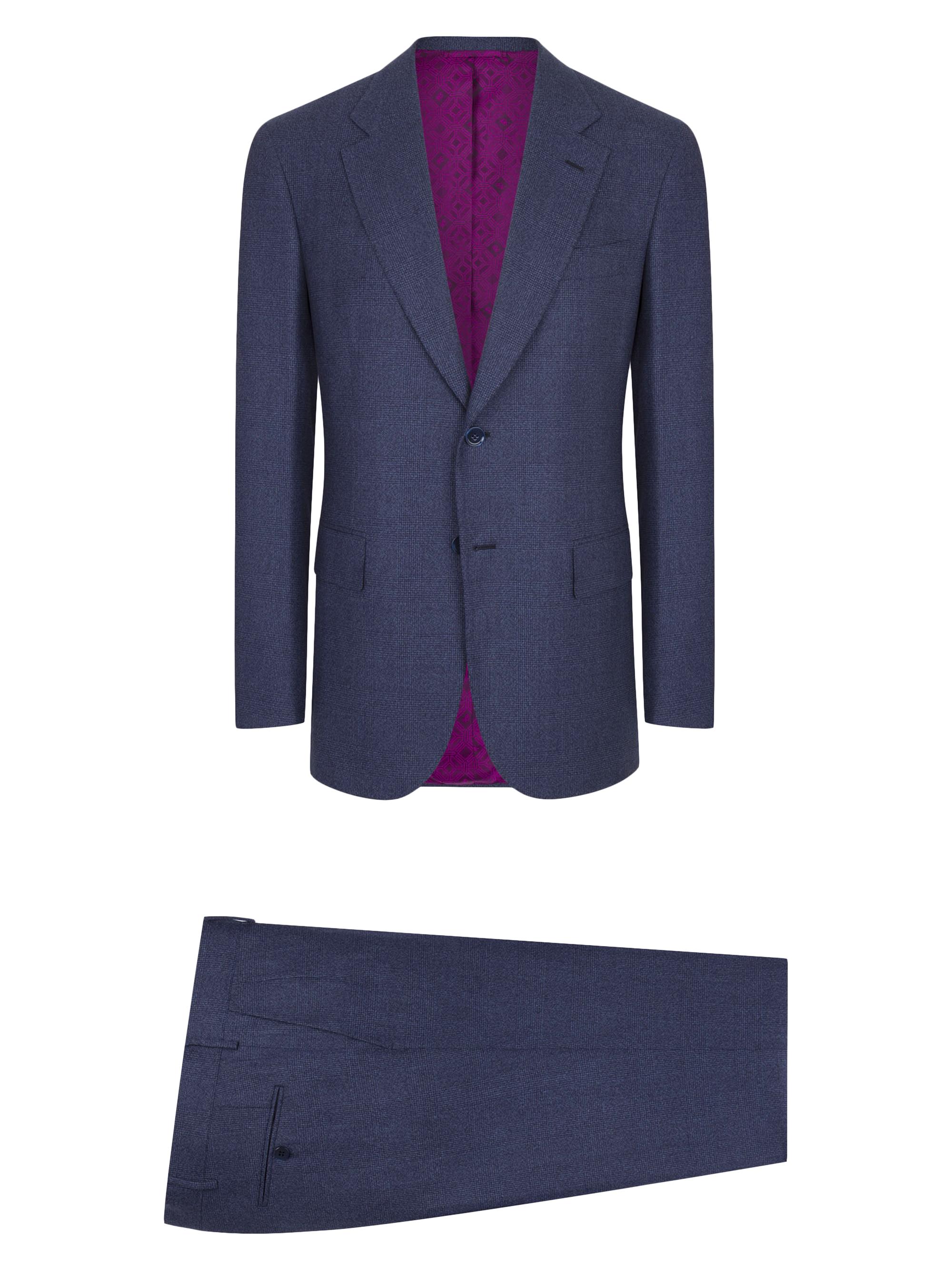 Stefano Ricci Men's Two-Button Fiesole Suit - Blue