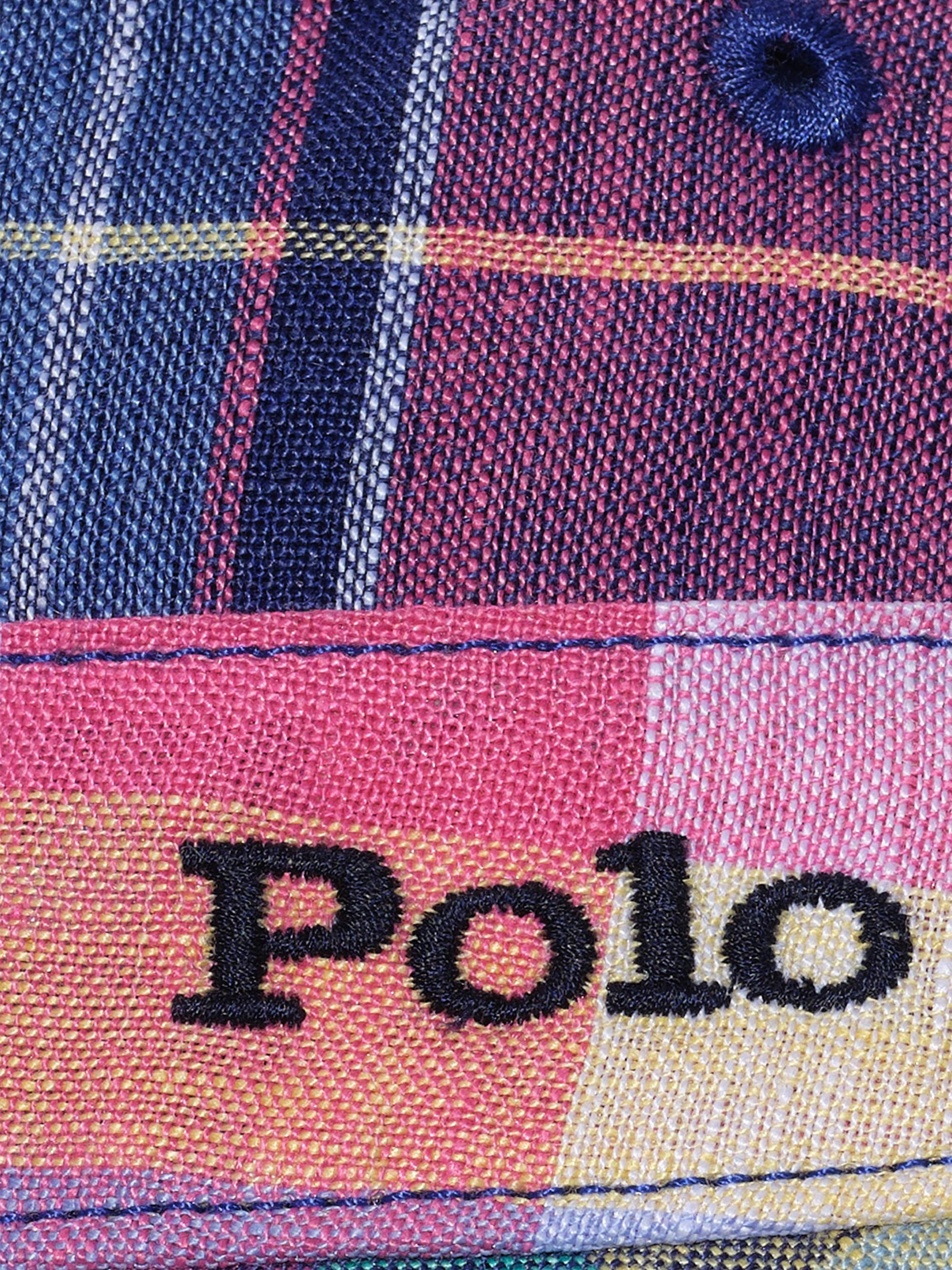 Polo Ralph Lauren Madras Plaid Bucket Hat | Saks Fifth Avenue display picture 2
