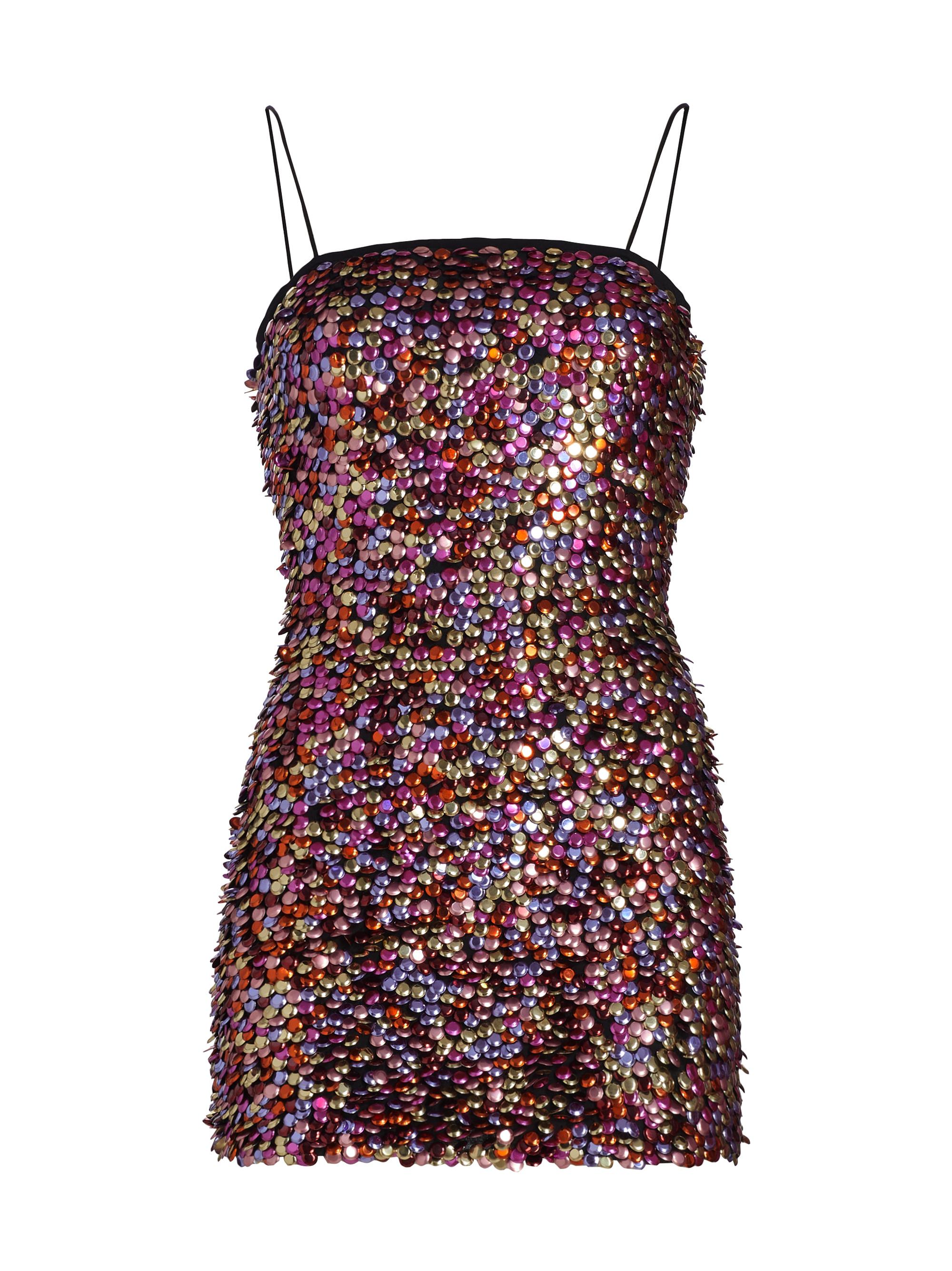 Ramy Brook Women's Milena Dress - Pink Orchid Jewel Paillette