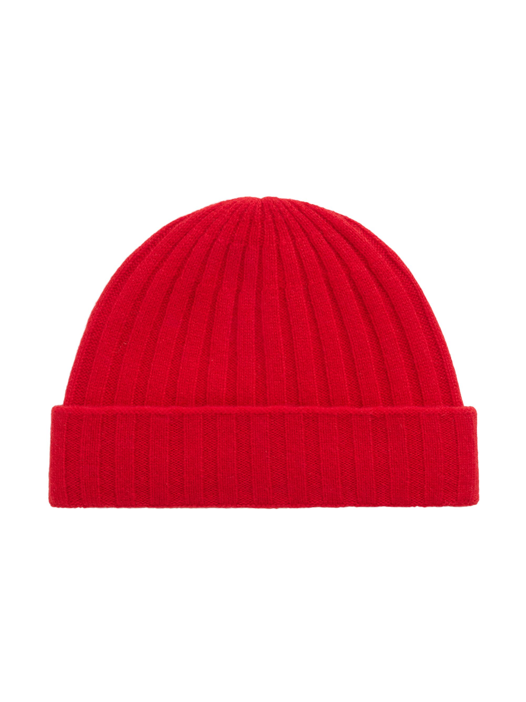 Toteme Women's Ps24 Rib-Knit Cashmere Beanie - Poppy