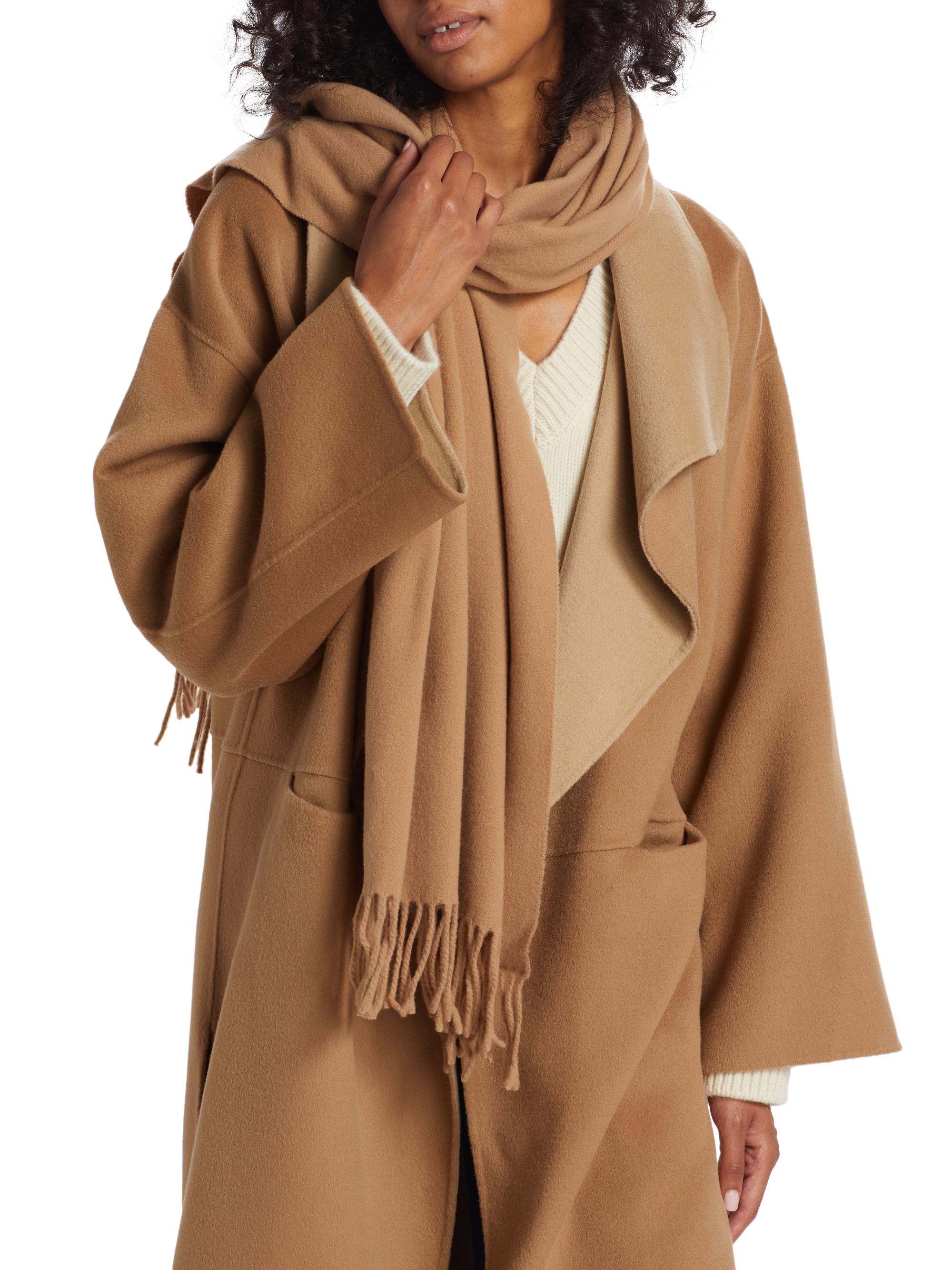 Toteme Women's Classic Wool Scarf - Camel
