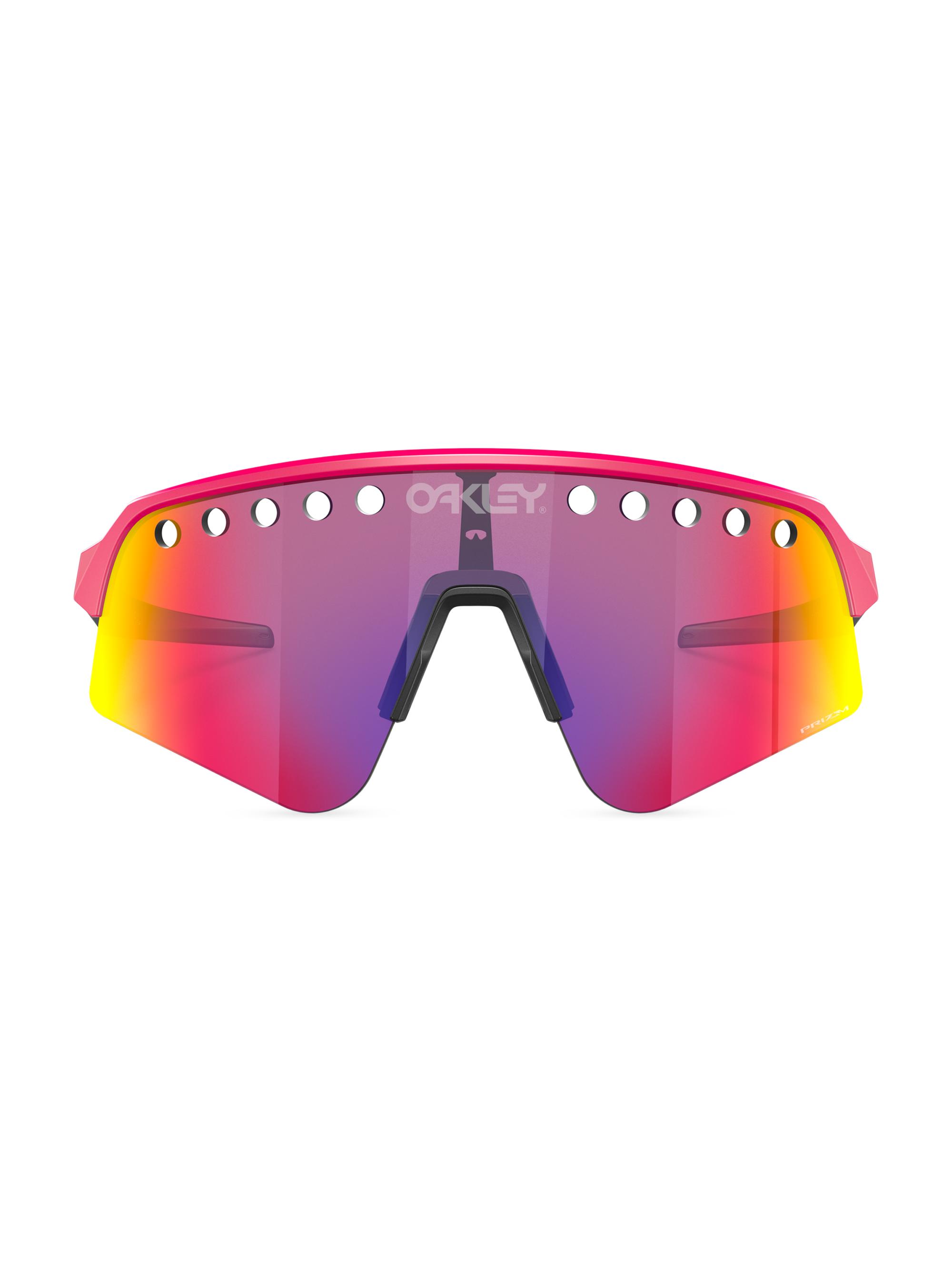 Oakley Men's 39MM Shield Sunglasses - Yellow