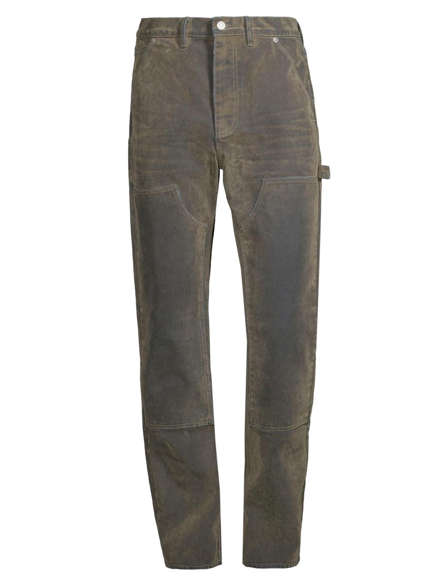 パンツ purple brand Purple Brand Flocked Straight-Fit Carpenter Jeans | Saks Fifth Avenue