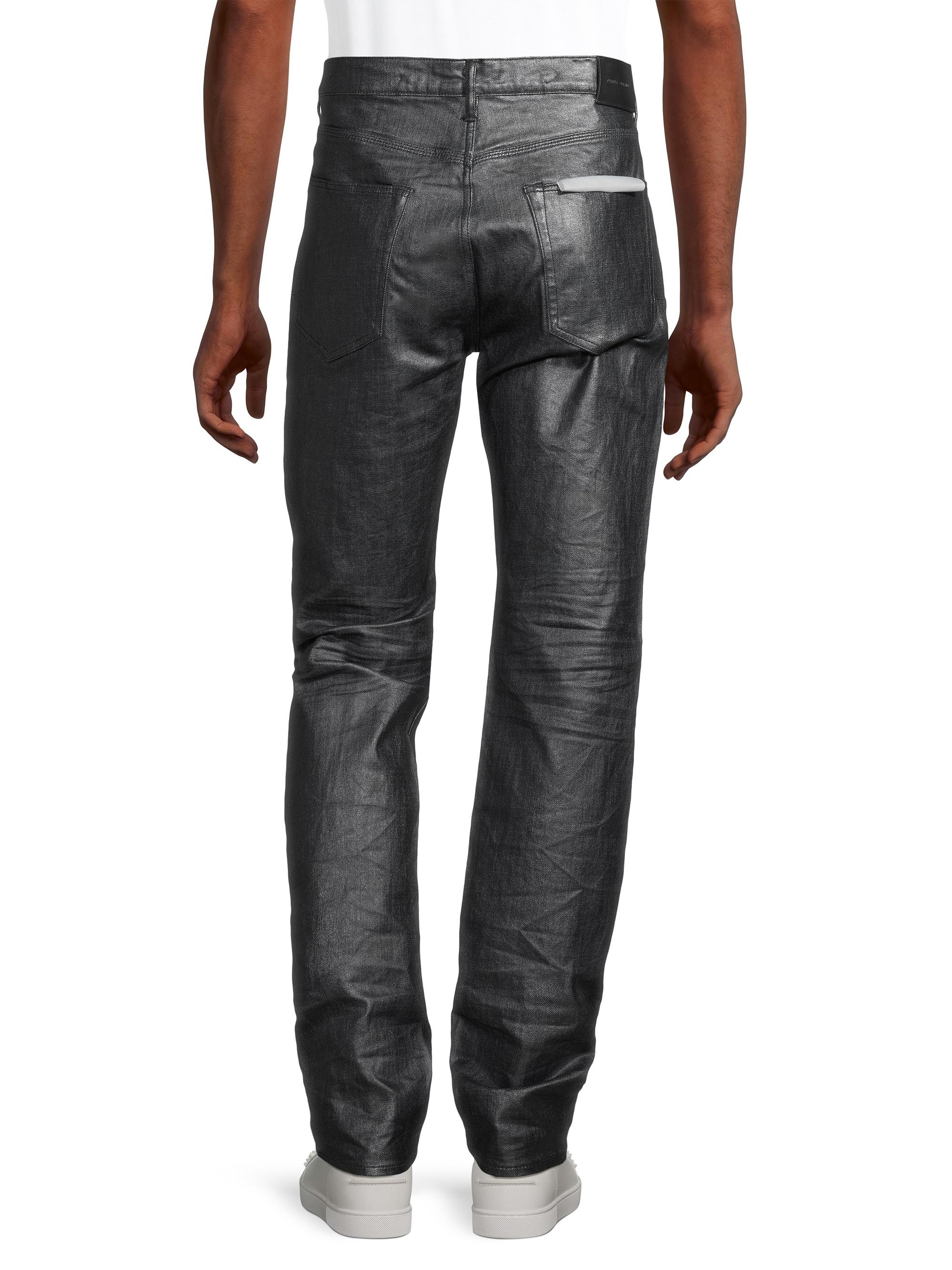 Purple Brand Coated Stretch Skinny Jeans | Saks Fifth Avenue