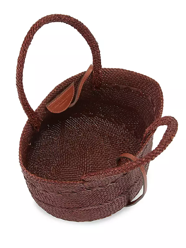 Small Marta Basket Tote Bag