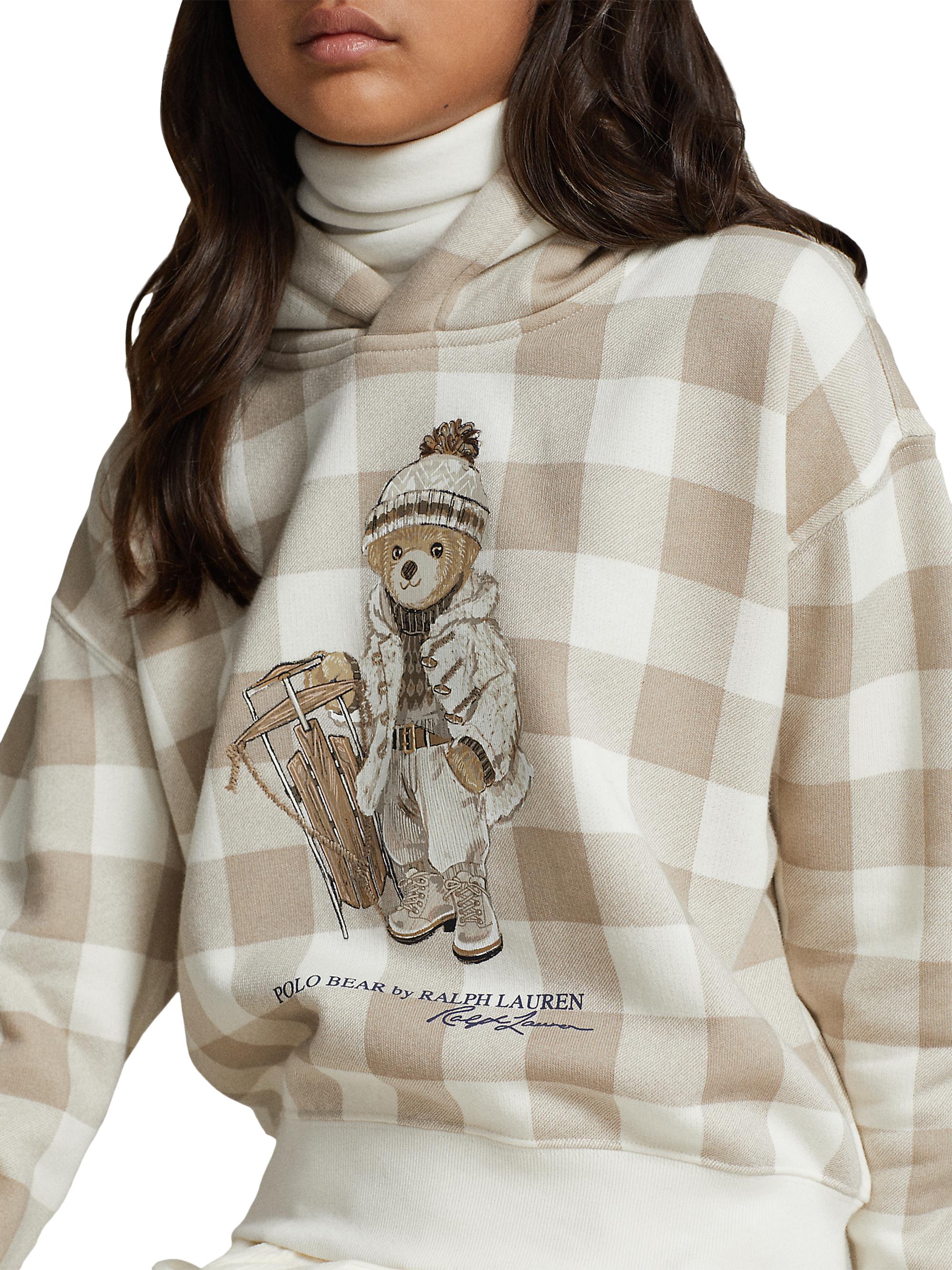 Polo Ralph Lauren Little Girl's Girl's Sledding Polo Bear
