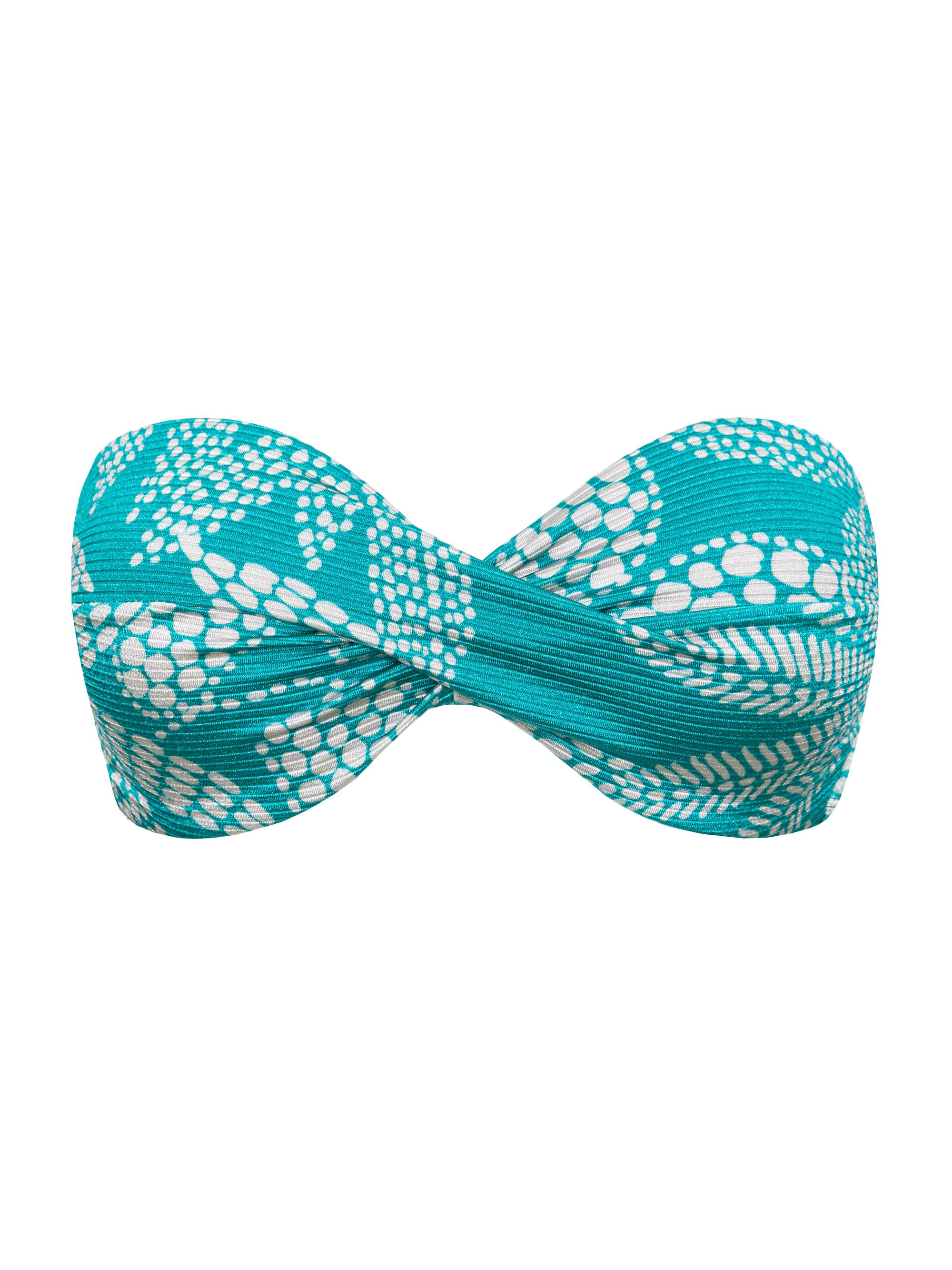 Robin Piccone Women's Romy Strapless Badeau Bikini Top - Ancho