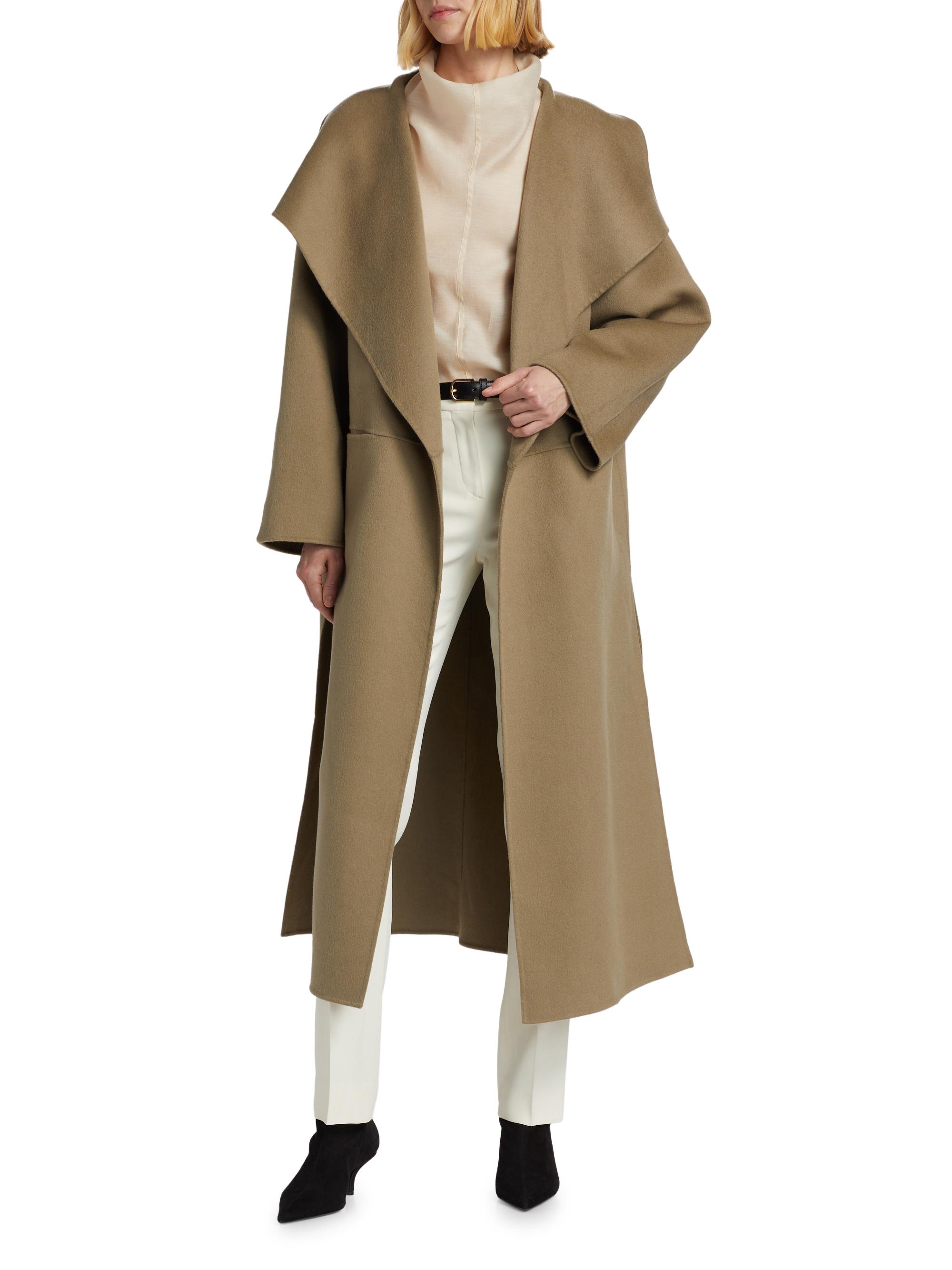 Toteme Signature Wool-Cashmere Coat | Saks Fifth Avenue