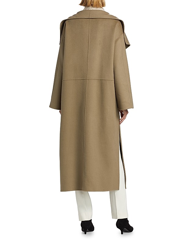 Shop Toteme Signature Wool-Cashmere Coat | Saks Fifth Avenue Shop Toteme Signature Wool-Cashmere Coat | Saks Fifth Avenue