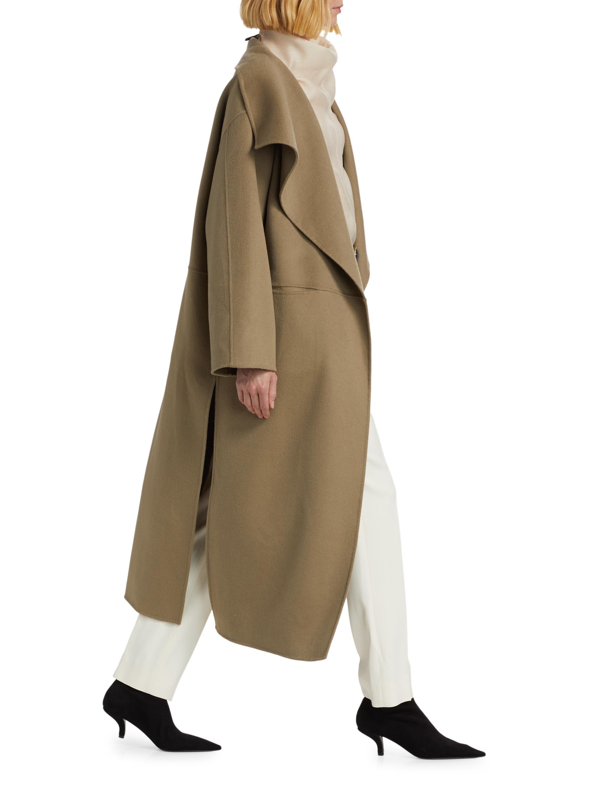 Toteme Signature Wool-Cashmere Coat | Saks Fifth Avenue