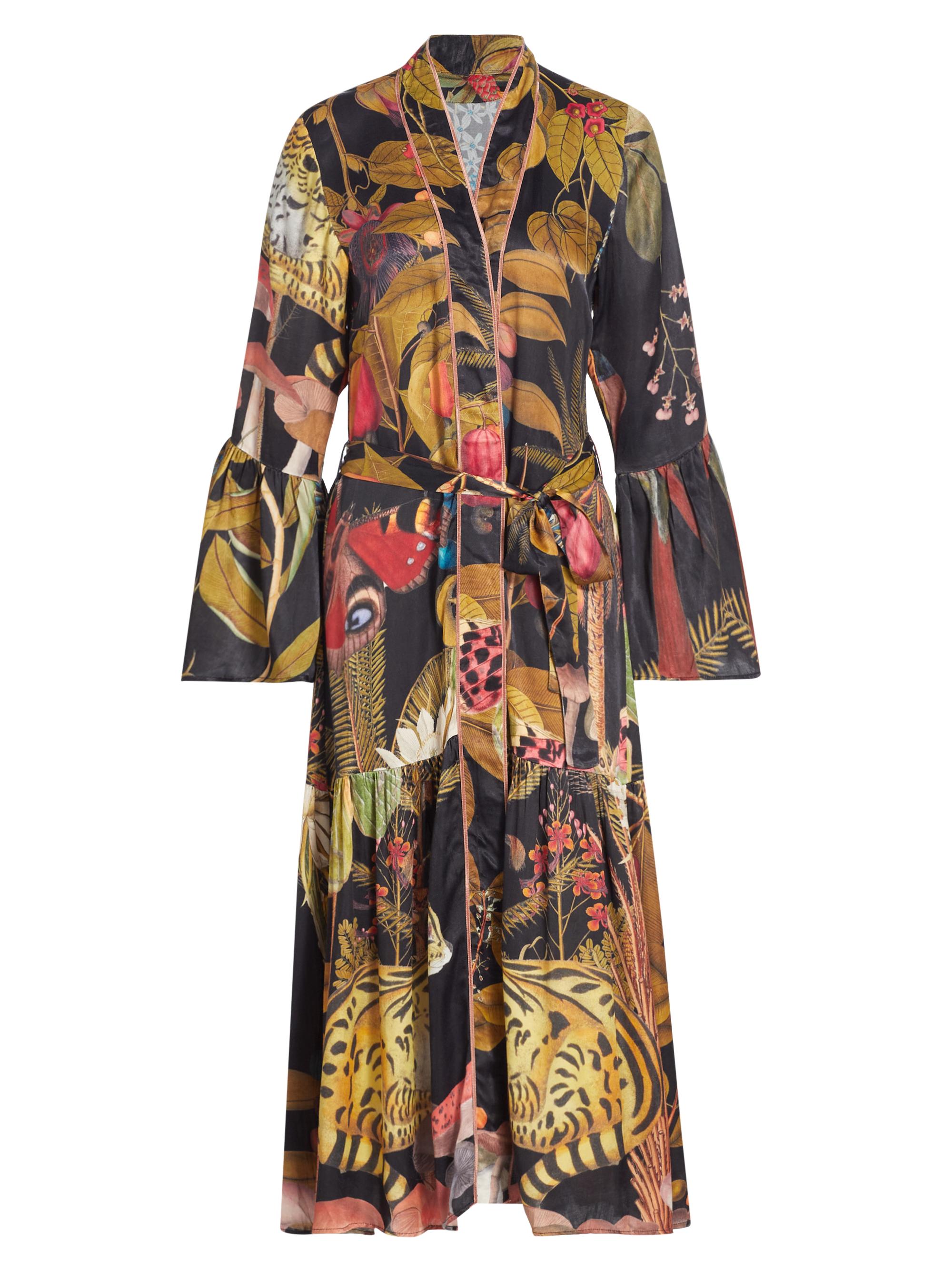 Carolina K Women's Eterna Niko Printed Robe - Eden Black