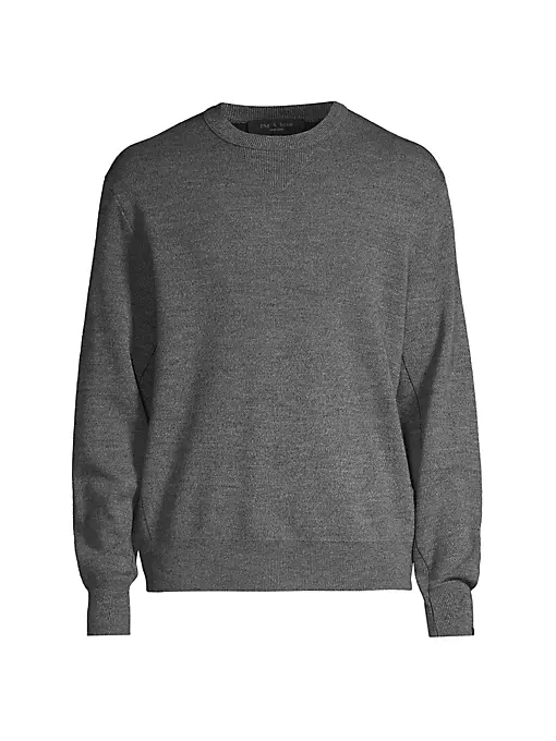 rag & bone - York Wool-Blend Crewneck Sweater