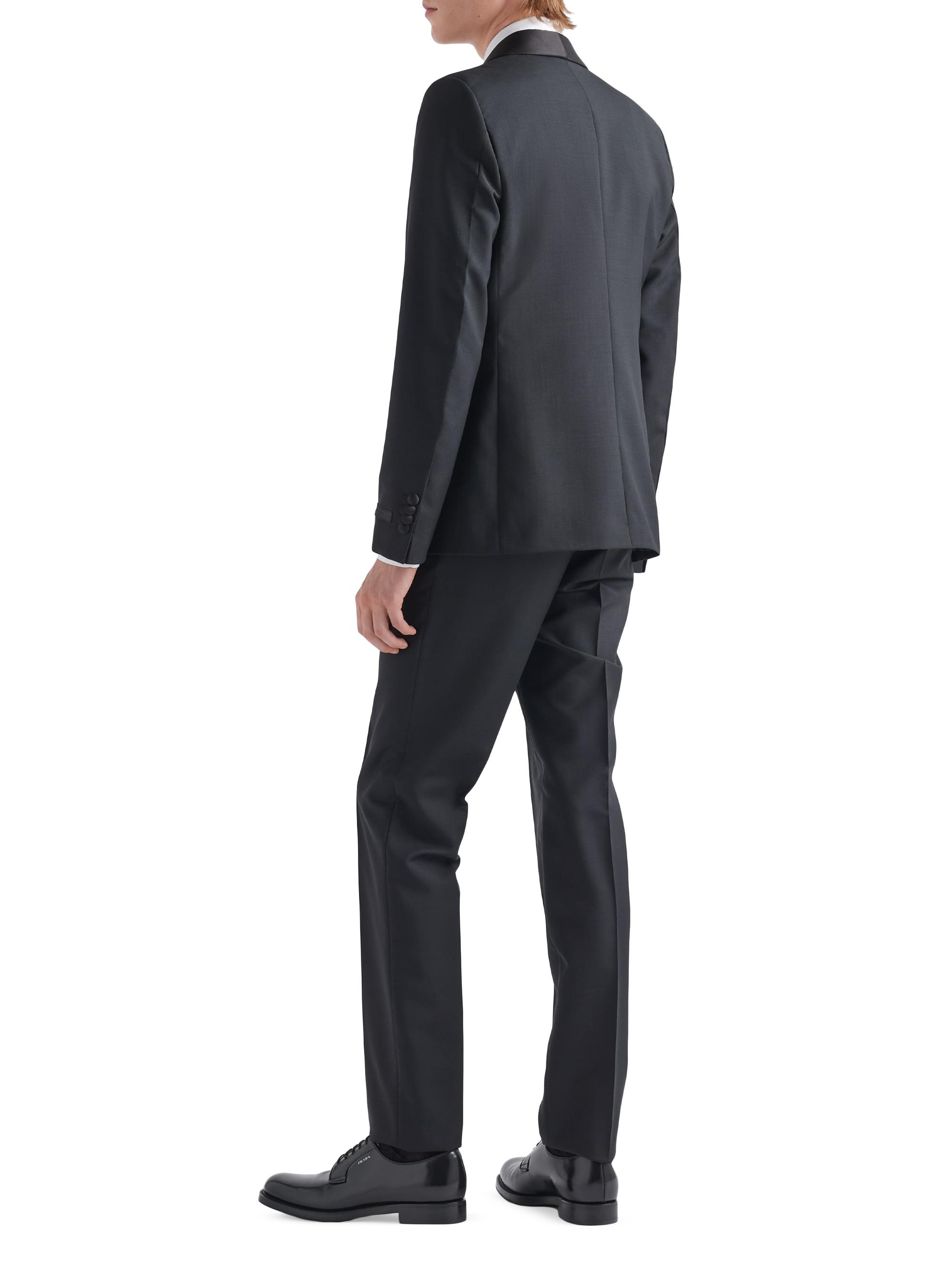 Prada Single-Breasted Wool and Mohair Tuxedo | Saks Fifth Avenue