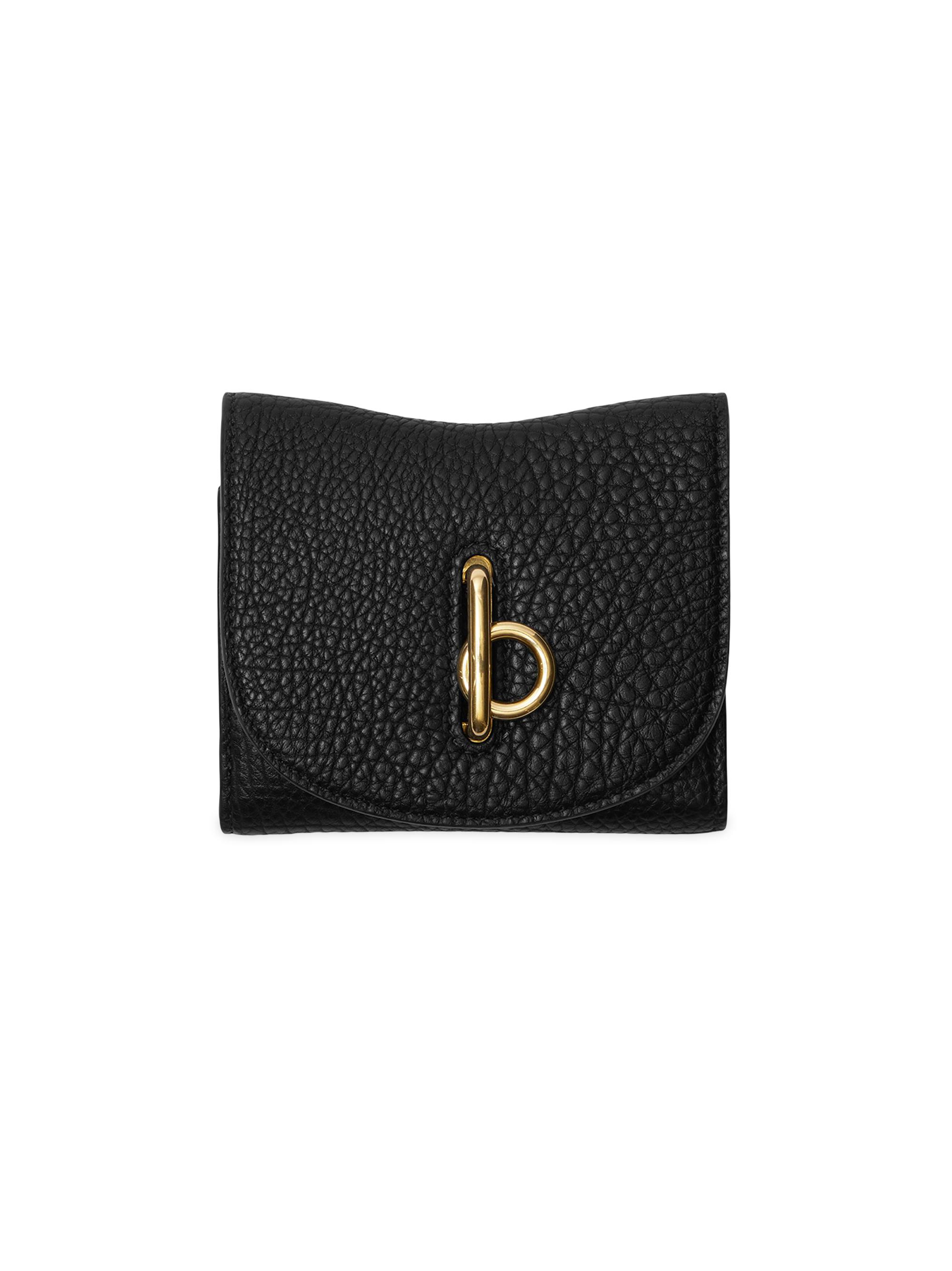 Burberry Women's Rocking Horse Leather Wallet - Black