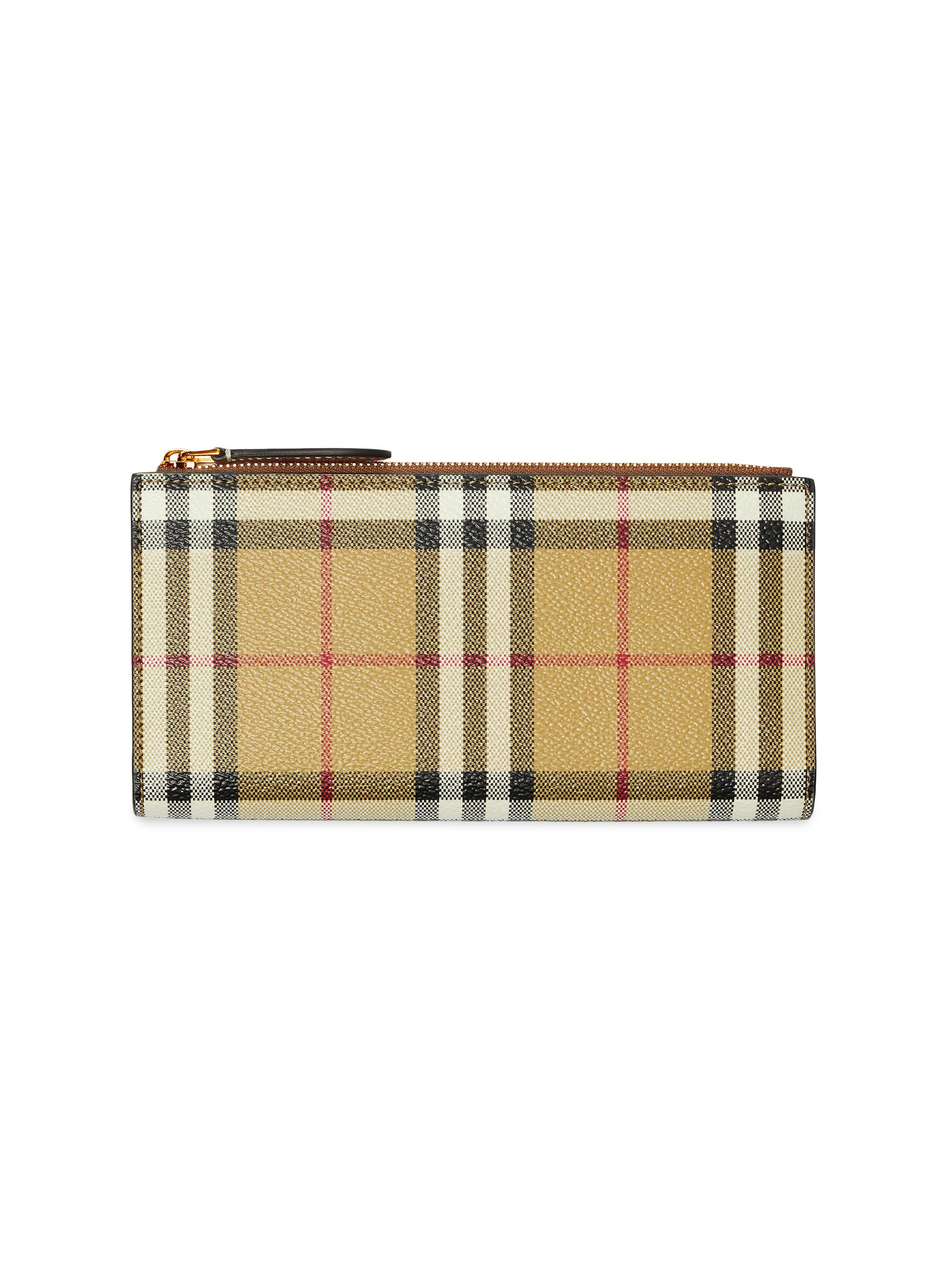 Burberry Check Large Bifold Wallet | Saks Fifth Avenue