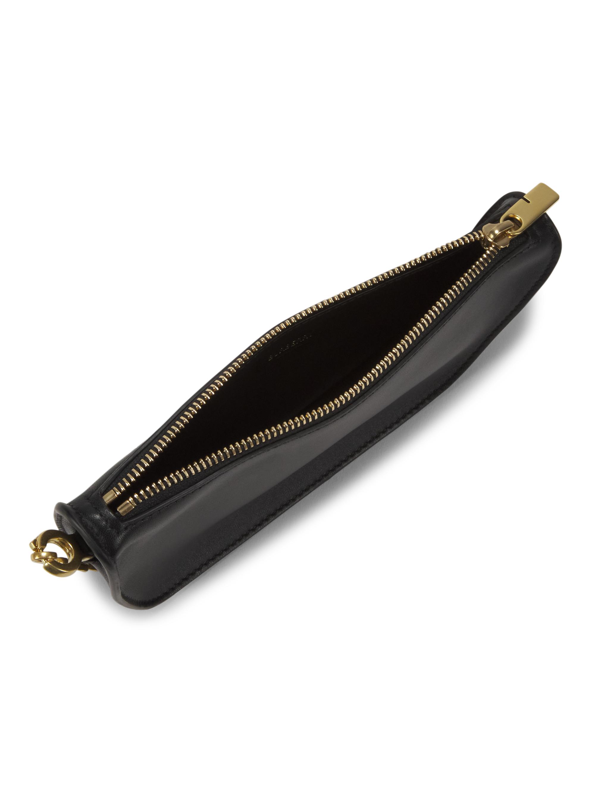 Burberry Micro Shield Leather Sling Bag | Saks Fifth Avenue