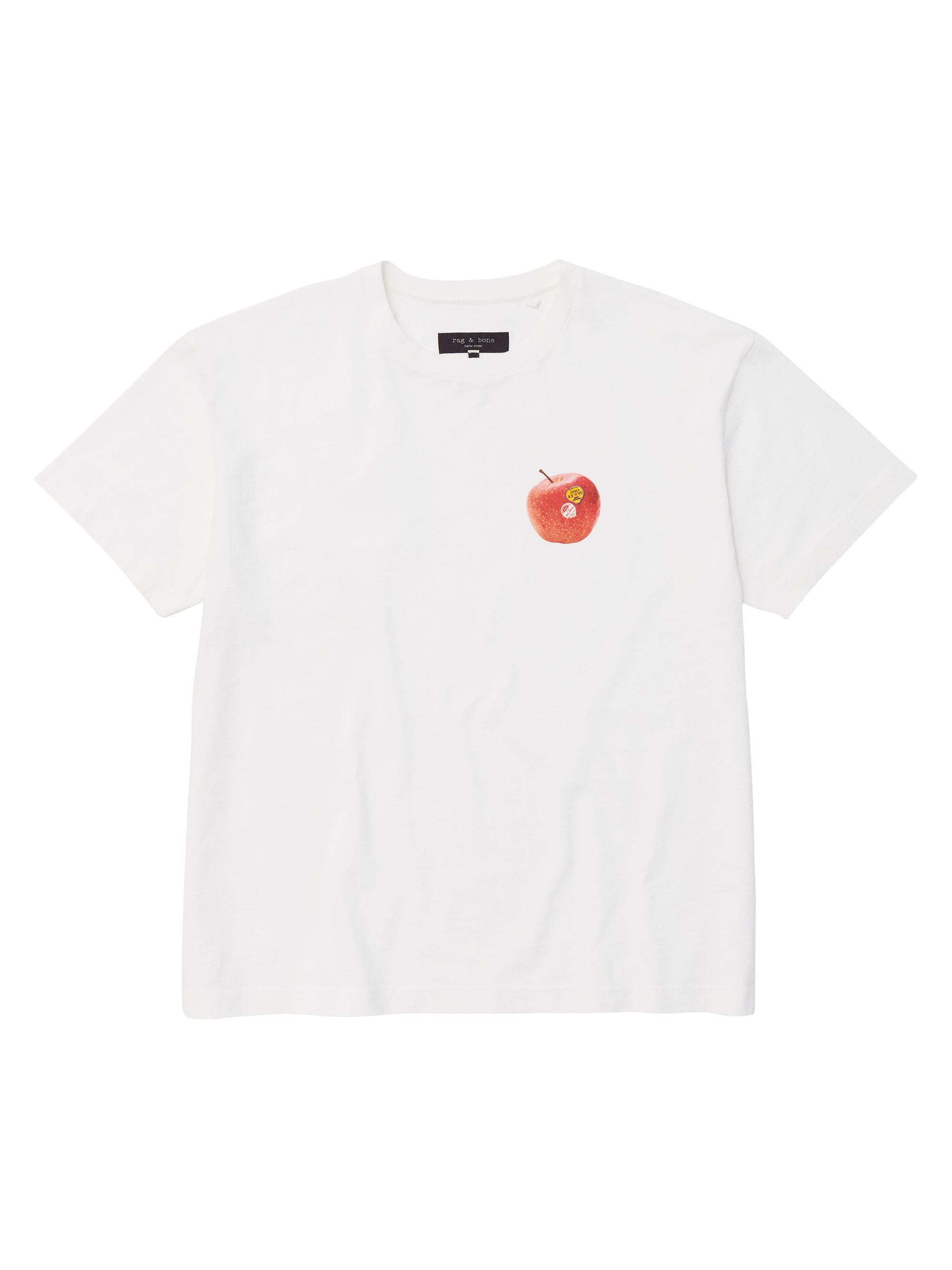 rag&amp;bone メタリックトリムジャージーTシャツ ラグアンドボーン rag & bone New York Ringer T-Shirt | Saks Fifth Avenue