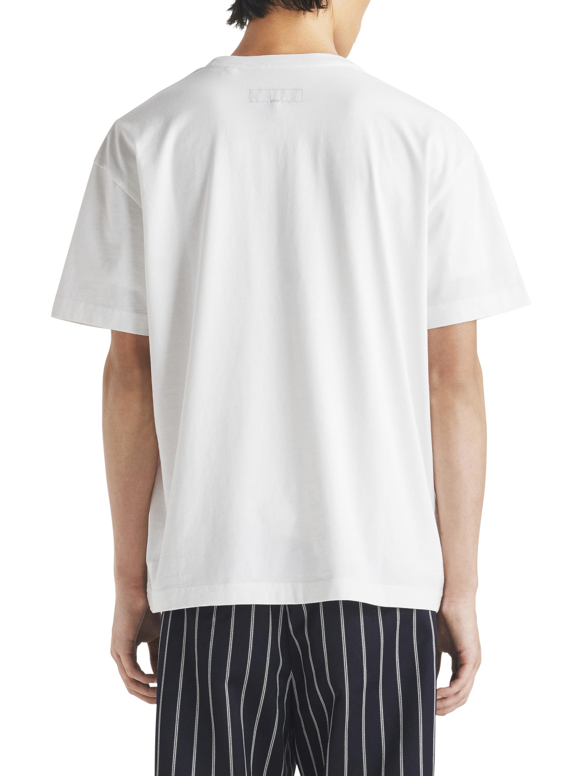 rag&amp;bone メタリックトリムジャージーTシャツ ラグアンドボーン rag & bone New York Ringer T-Shirt | Saks Fifth Avenue