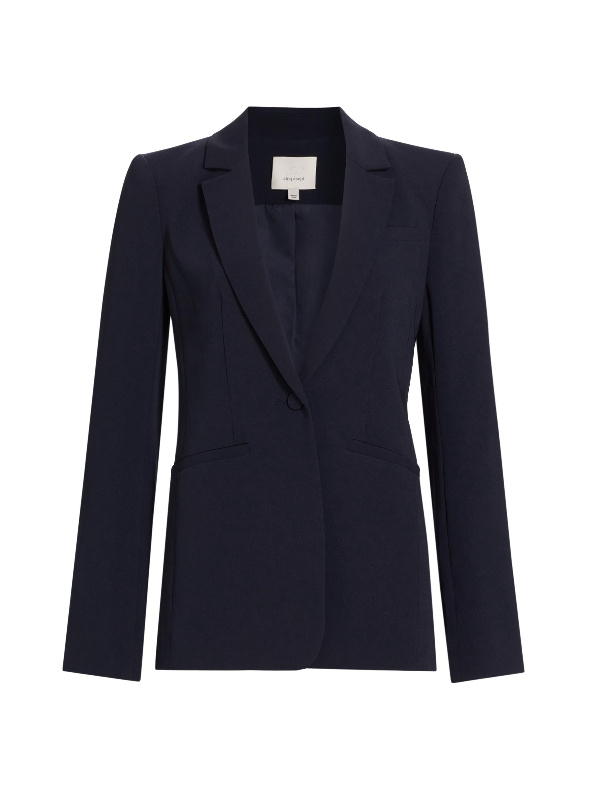 Cinq à Sept Women's Karlie Crepe Blazer - Navy