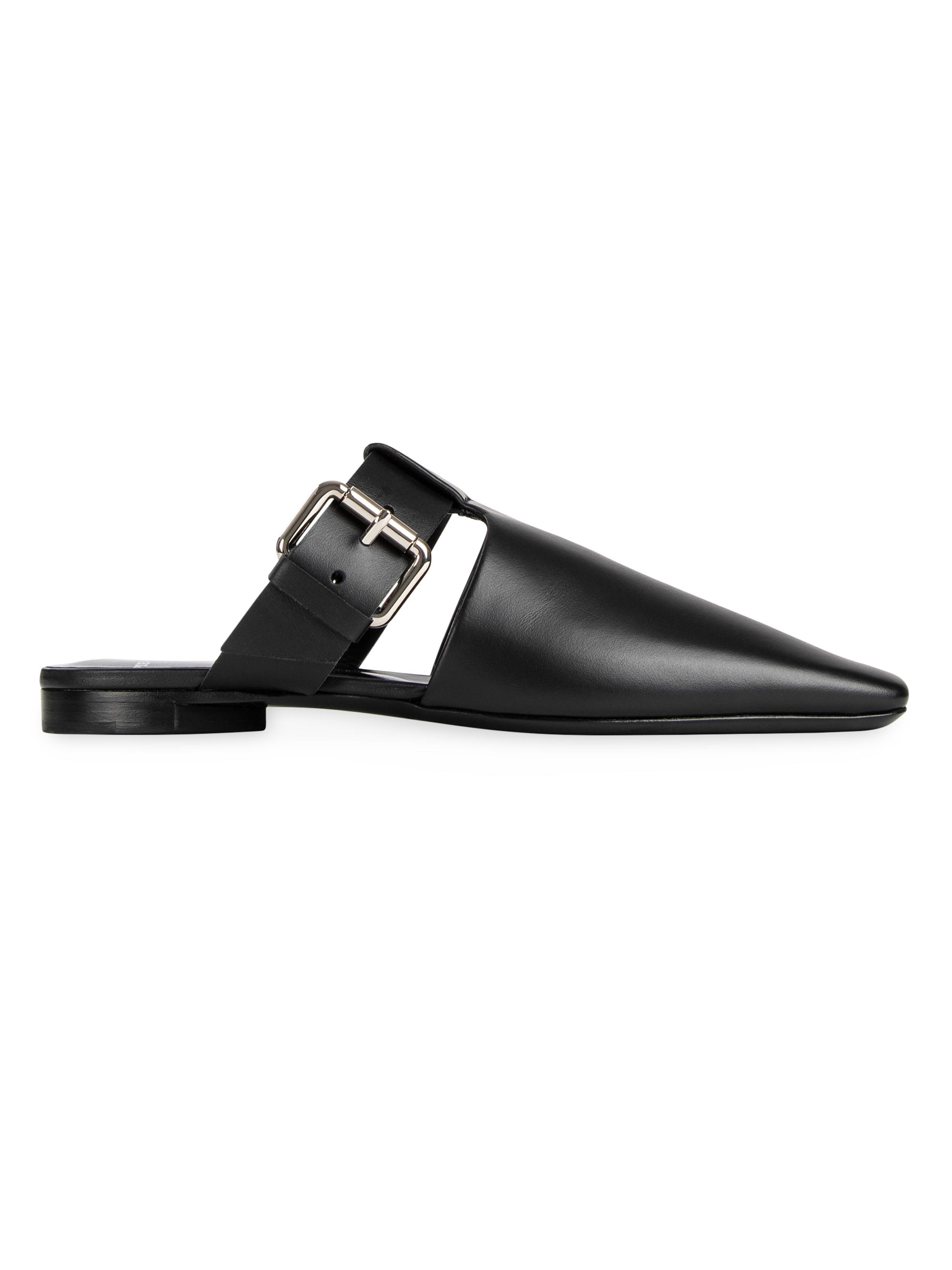 Pierre Hardy Women's Fred Leather Mules - Black