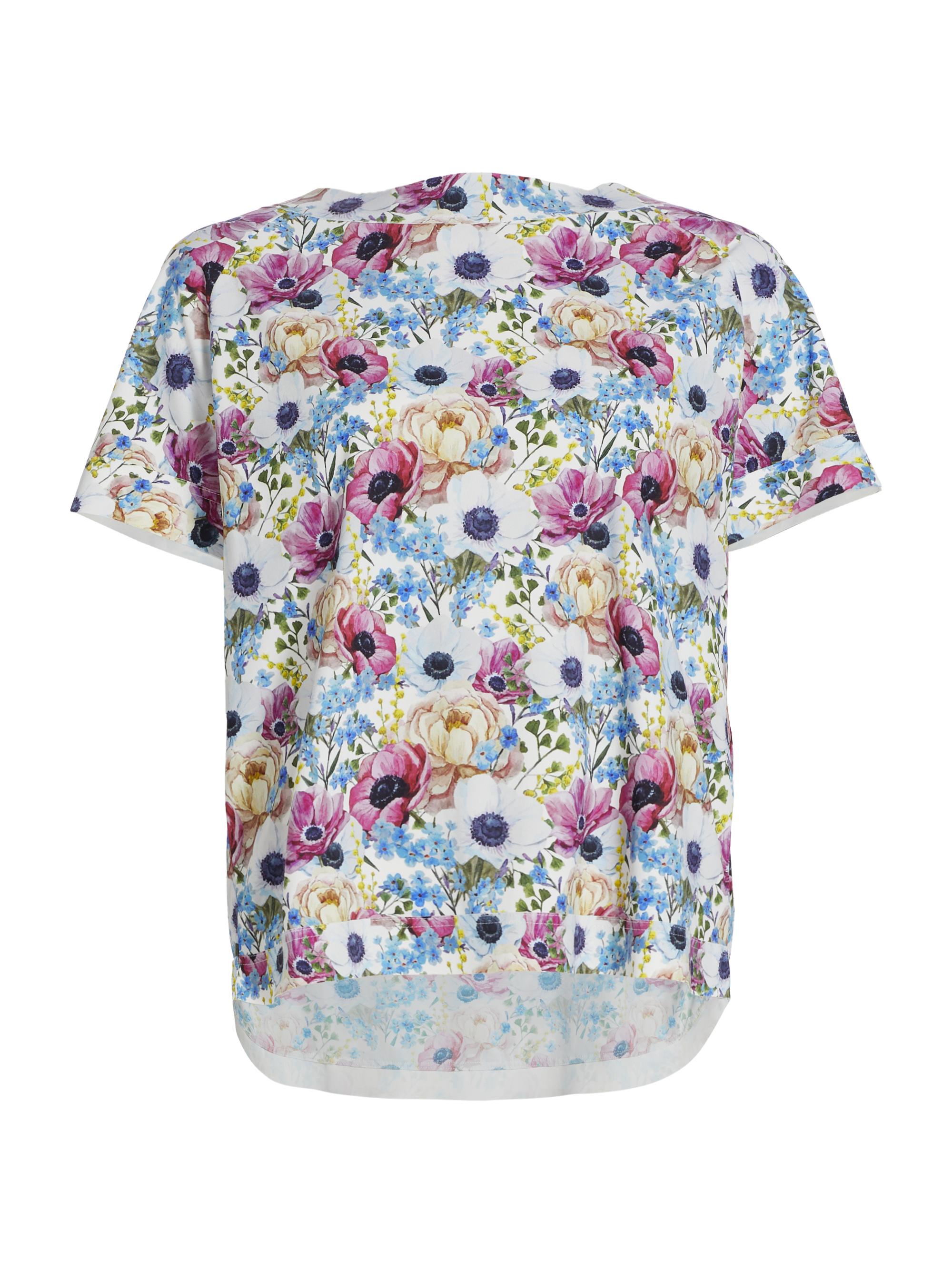 Chiara Boni La Petite Robe Women's Gretchen Floral Jersey Tee - Wind Flowers