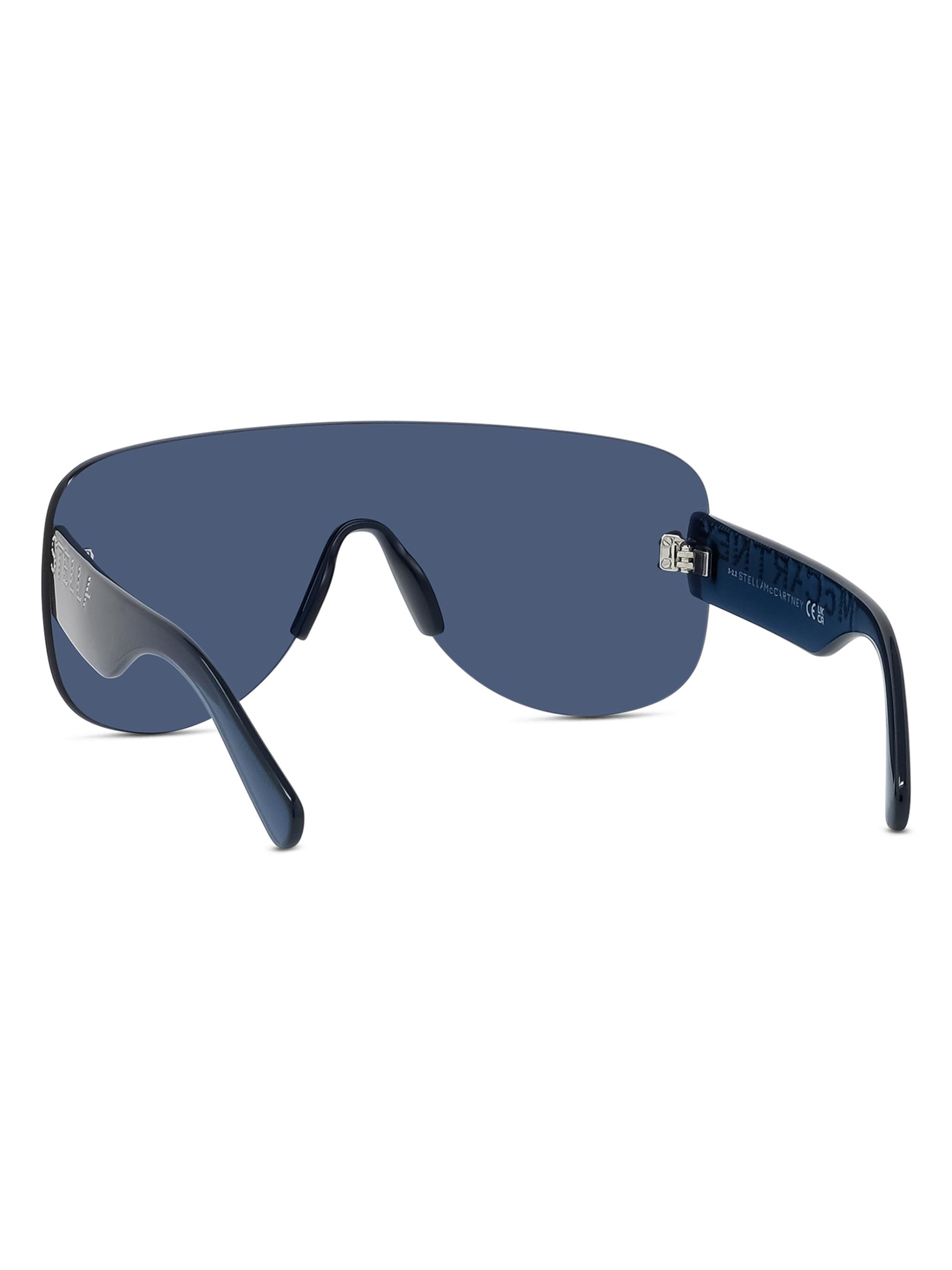 Shop Stella McCartney Logo Mask Sunglasses | Saks Fifth Avenue