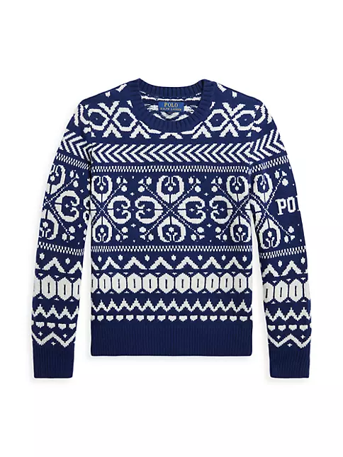 Polo Little & Boy\'s Avenue Sweater | Boy\'s Isle Ralph Fifth Wool Fair Saks Shop Lauren