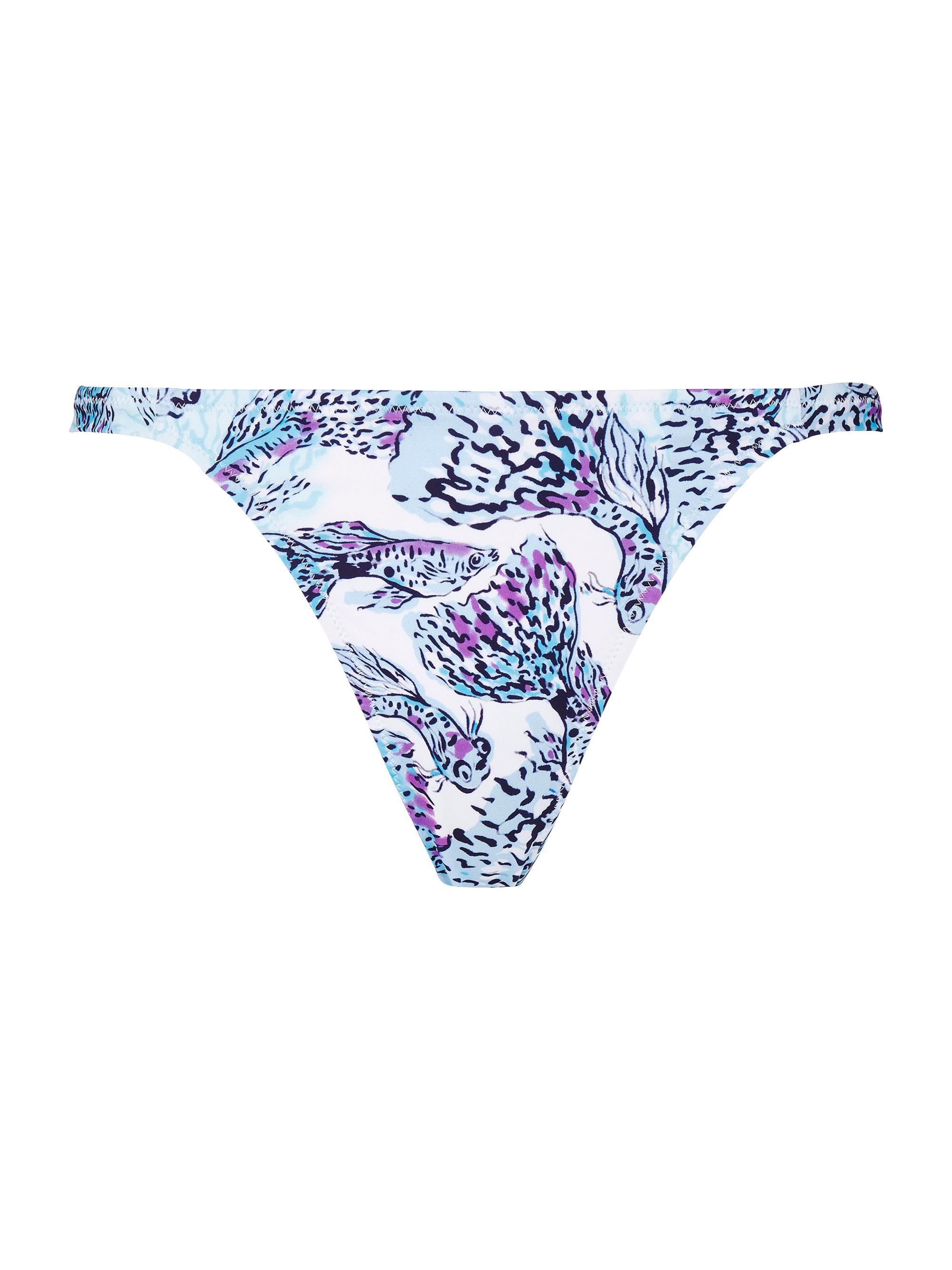 Vilebrequin Women's Fraz Printed Bikini Bottom - Blanc