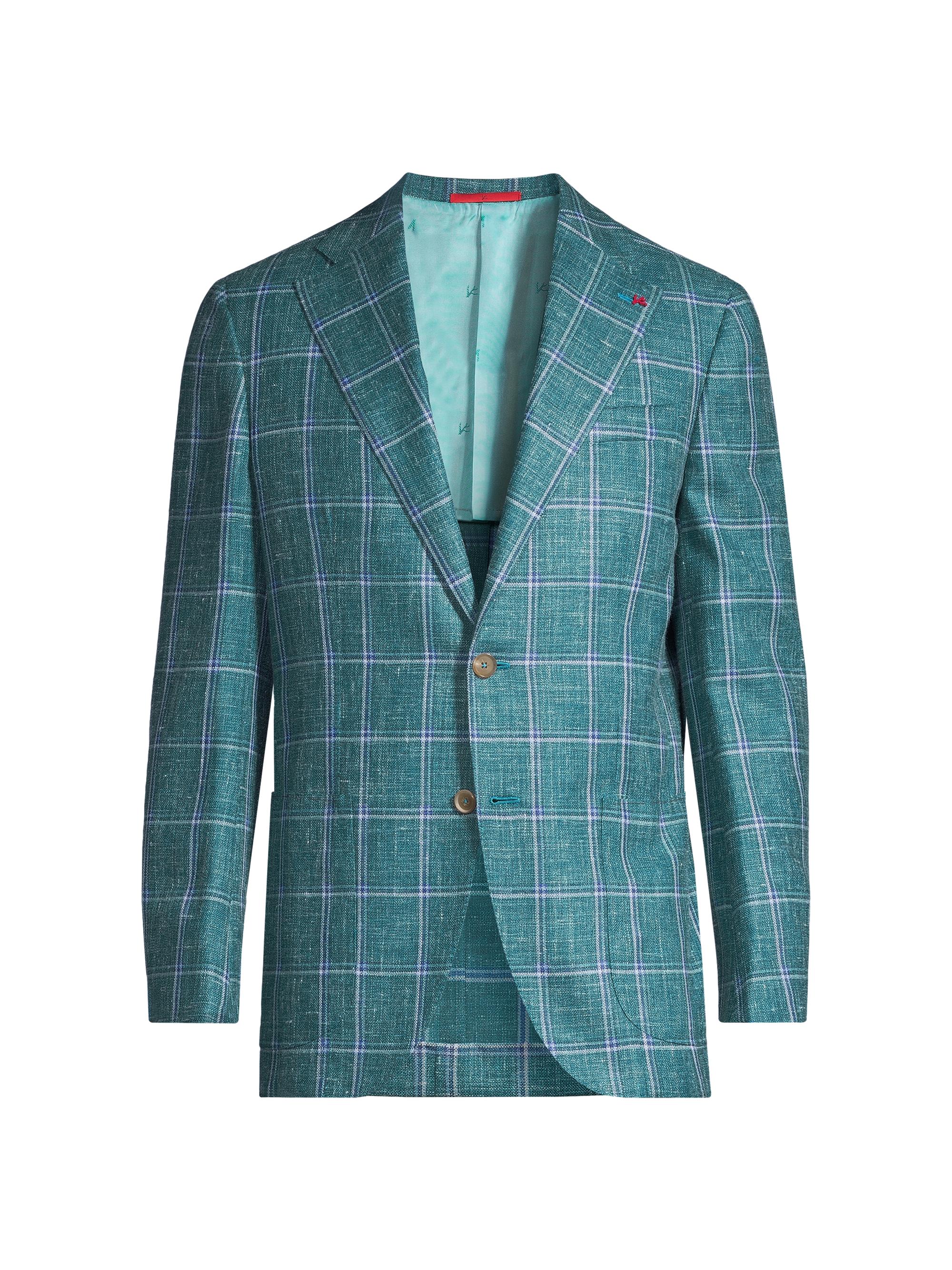 Isaia single-breasted blazer - Blue