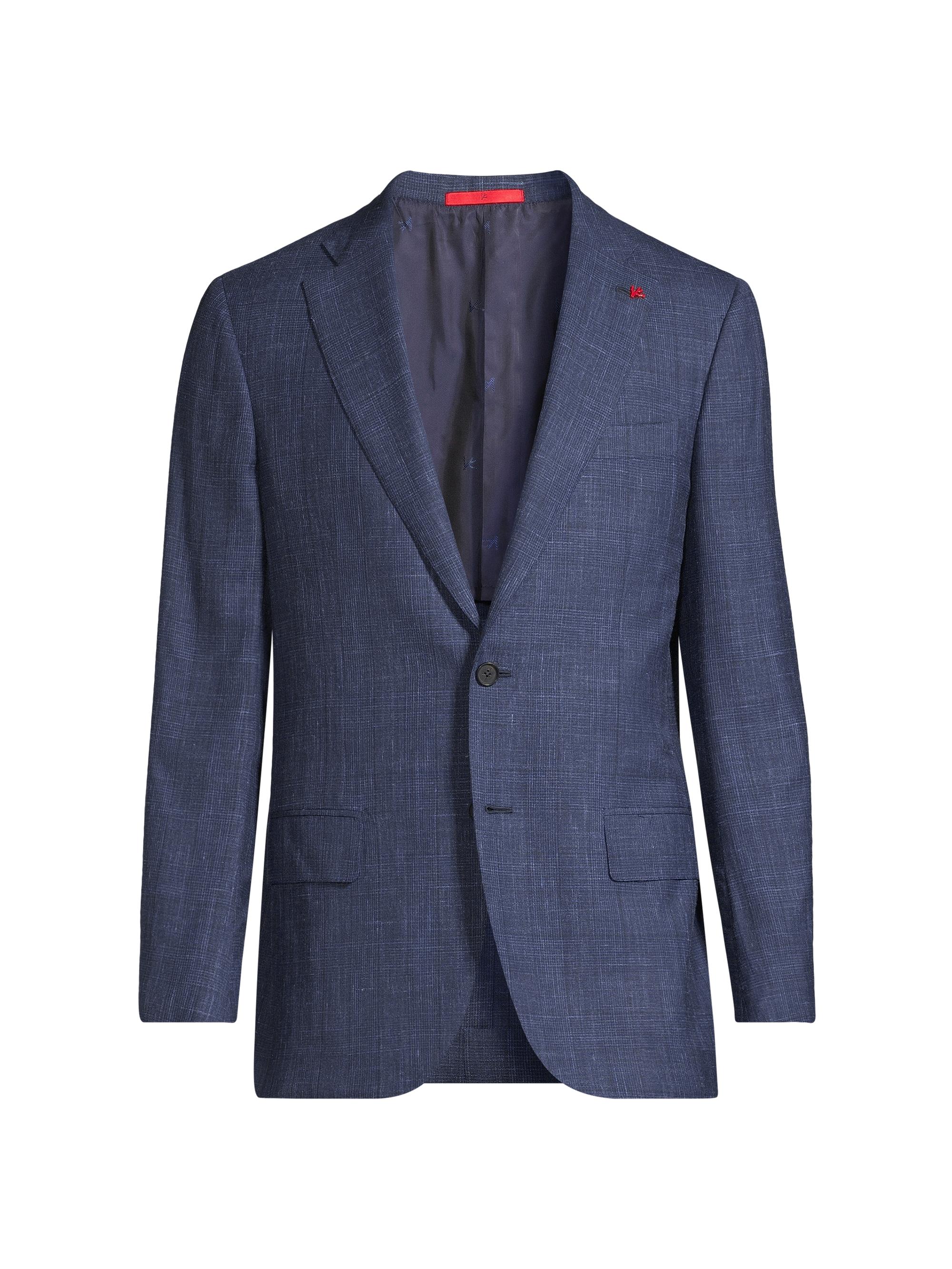 Isaia Sanita Wool-Blend Suit Jacket | Saks Fifth Avenue