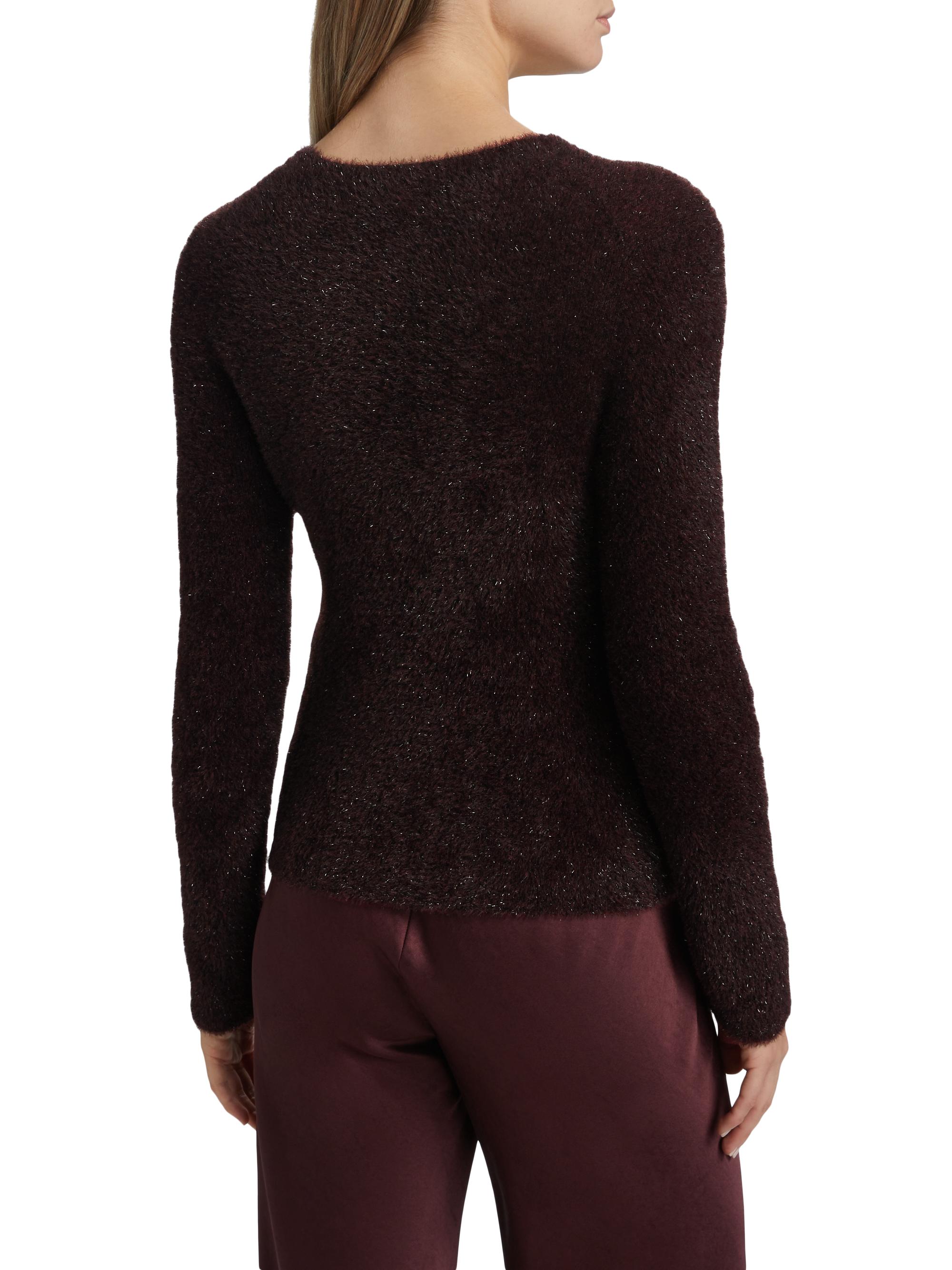 Vince Metallic Eyelash Knit Sweater | Saks Fifth Avenue