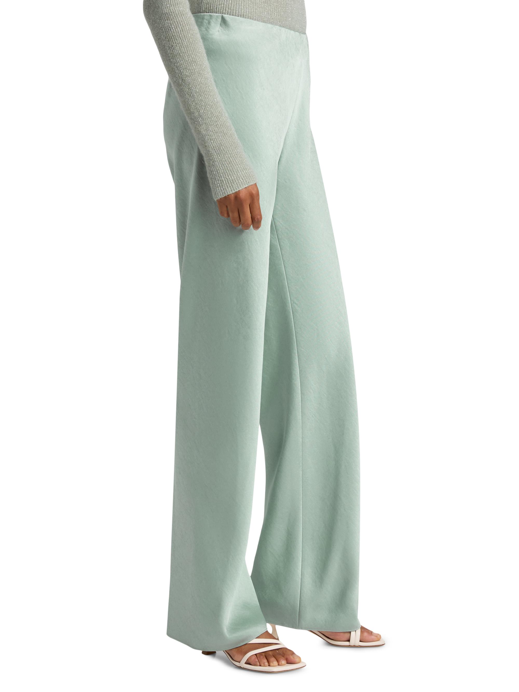 Vince Colette High-Rise Fluid Satin Bias Pants | Saks Fifth Avenue