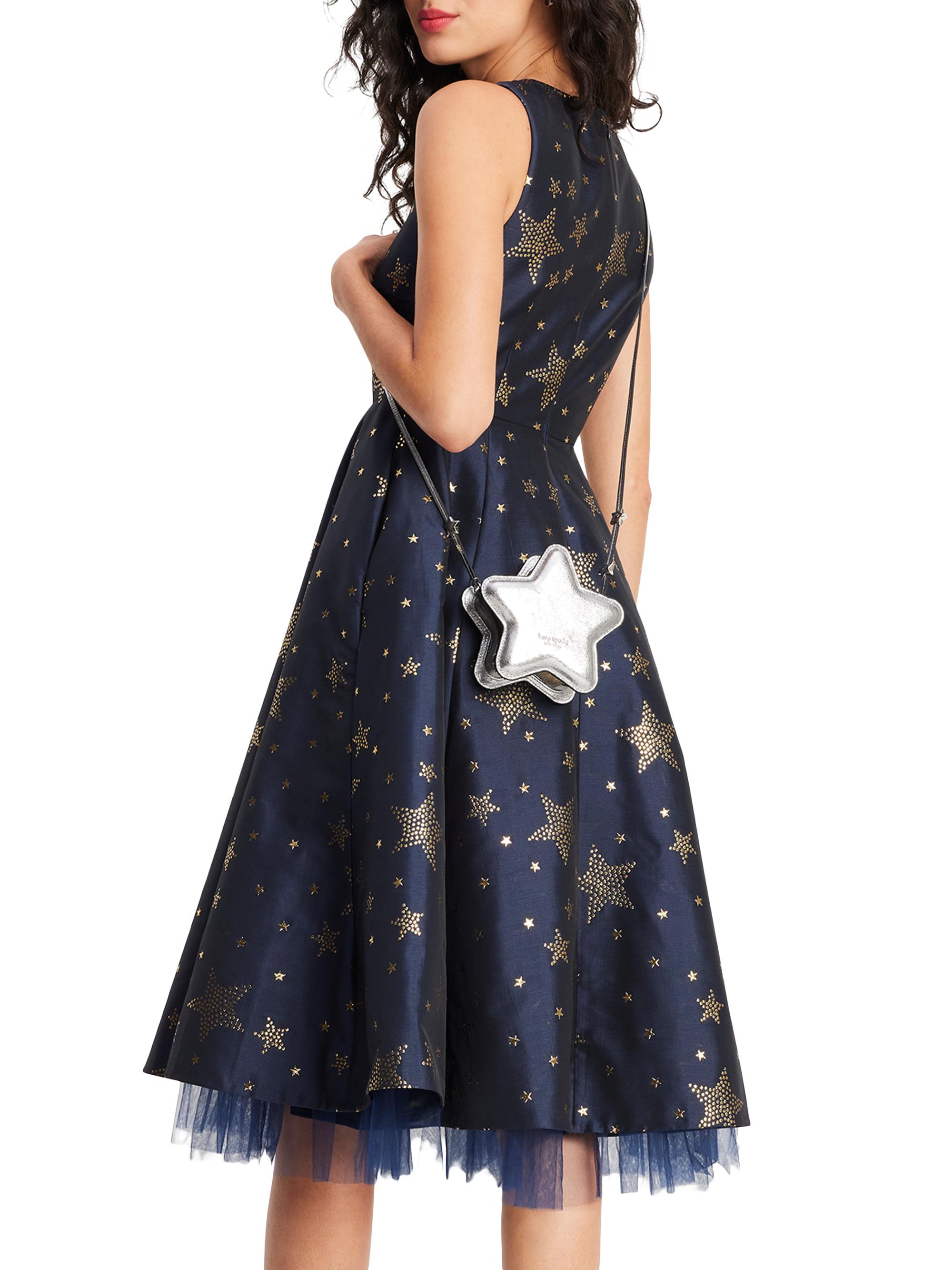 kate spade new york Starlight Brocade Midi-Dress | Saks Fifth Avenue