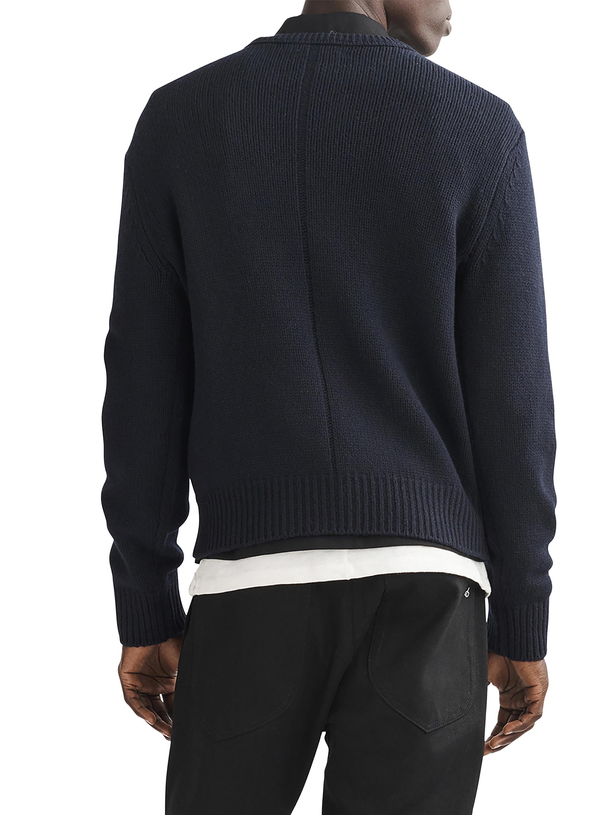 rag & bone Laura Ashley Wool Crewneck Sweater | Saks Fifth Avenue