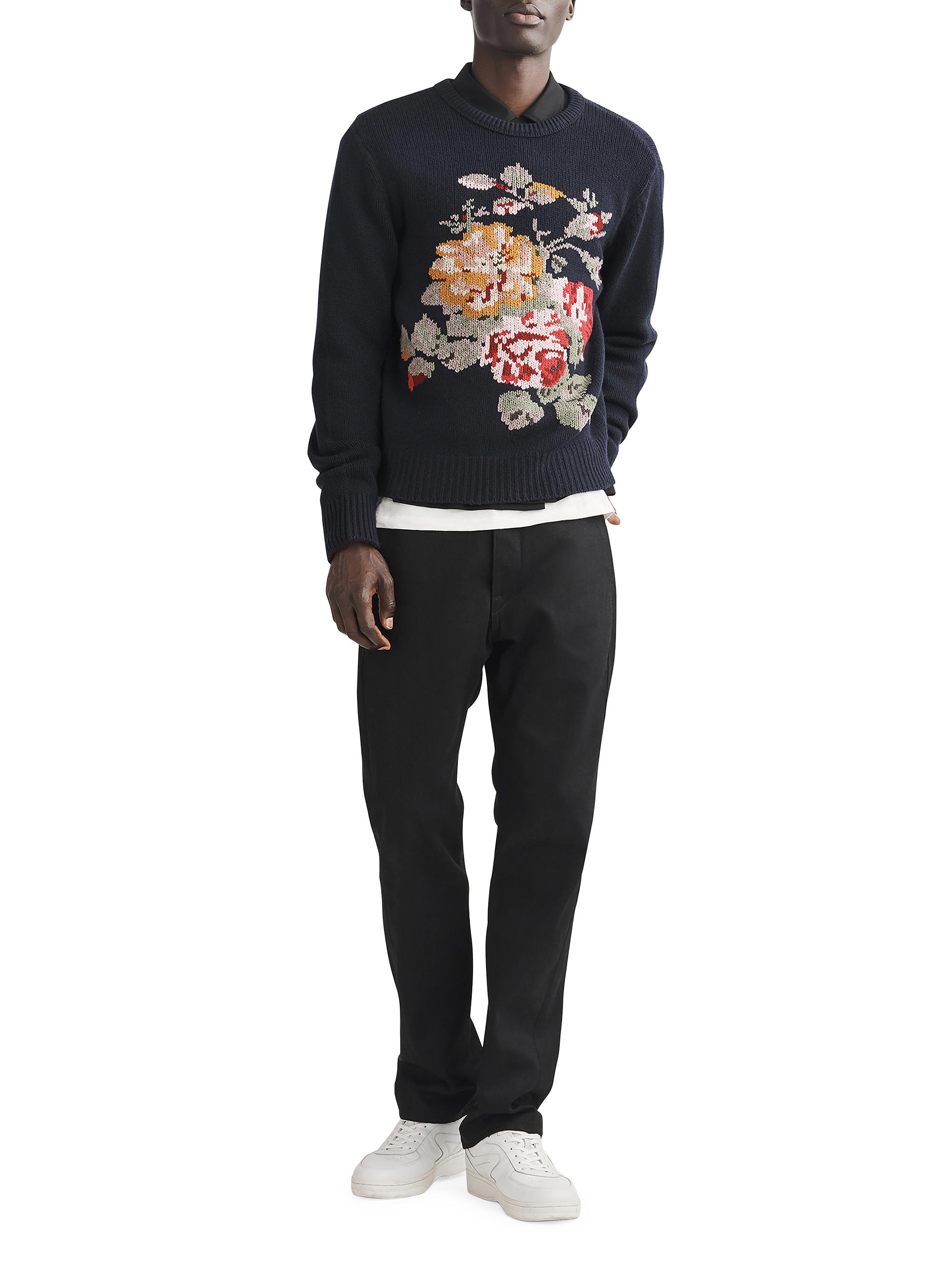 RAG & BONE x LAURA ASHLEY ウール　ニット　セーター rag & bone Laura Ashley Wool Crewneck Sweater | Saks Fifth Avenue