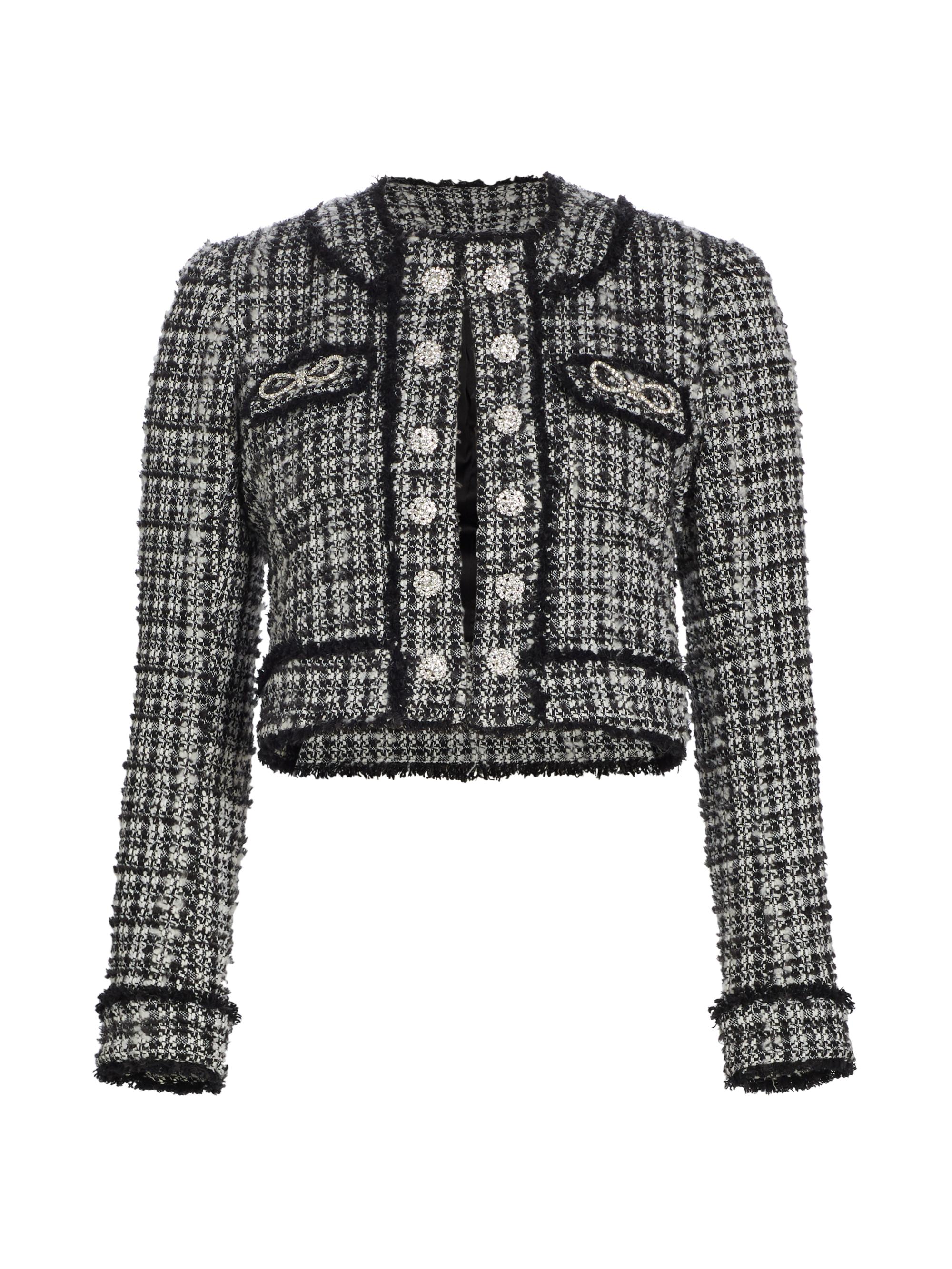 Generation Love Zio Plaid Tweed Jacket | Saks Fifth Avenue