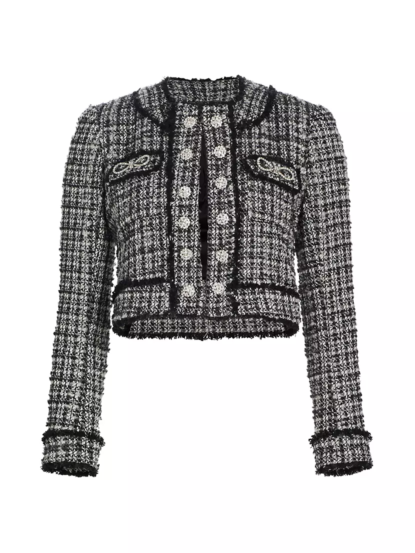 Zio Plaid Tweed Jacket