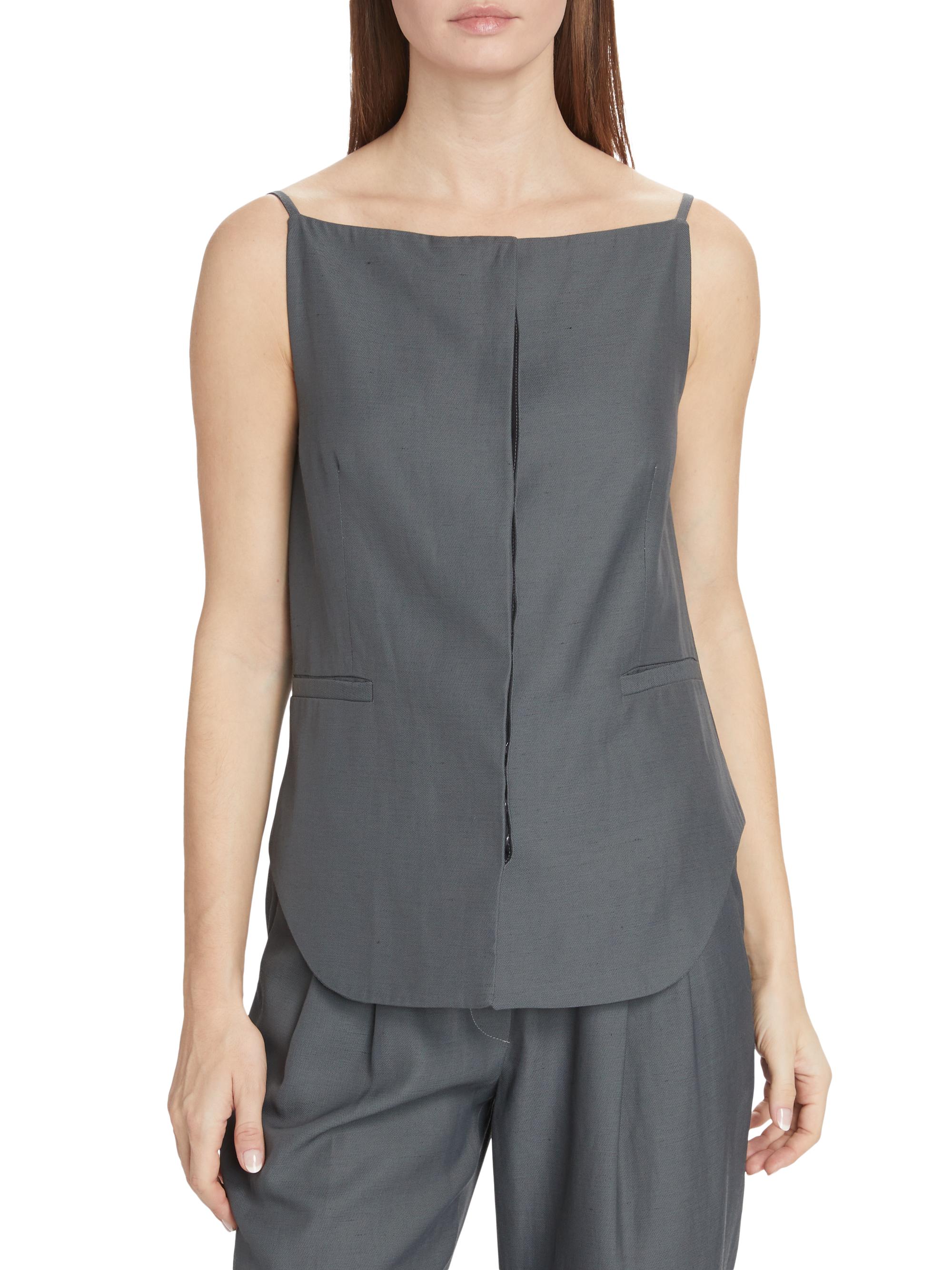 Mihant Sleeveless Viscose Blend Top