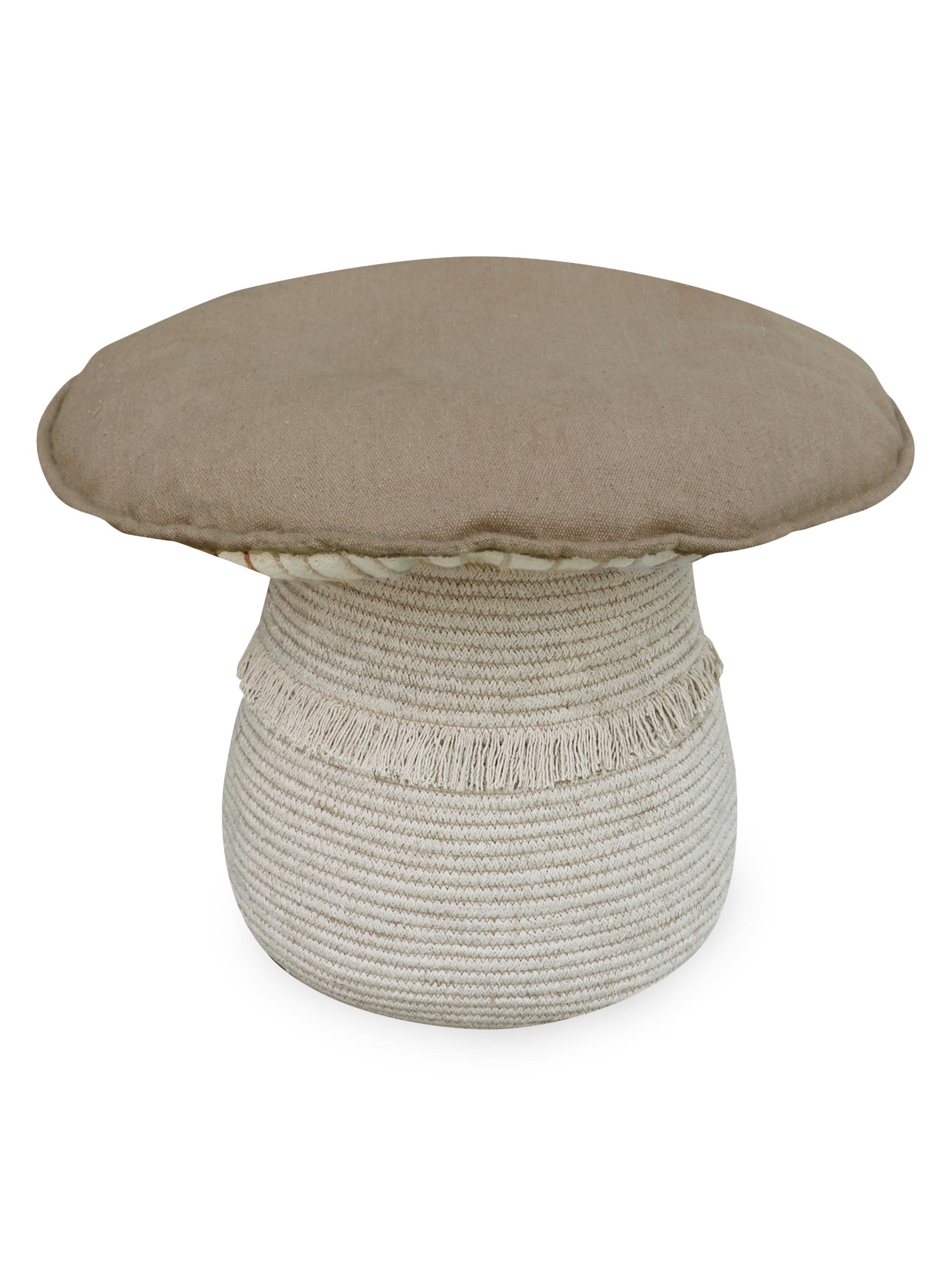 Lorena Canals Basket Giant Mushroom - Natural And Light Brown