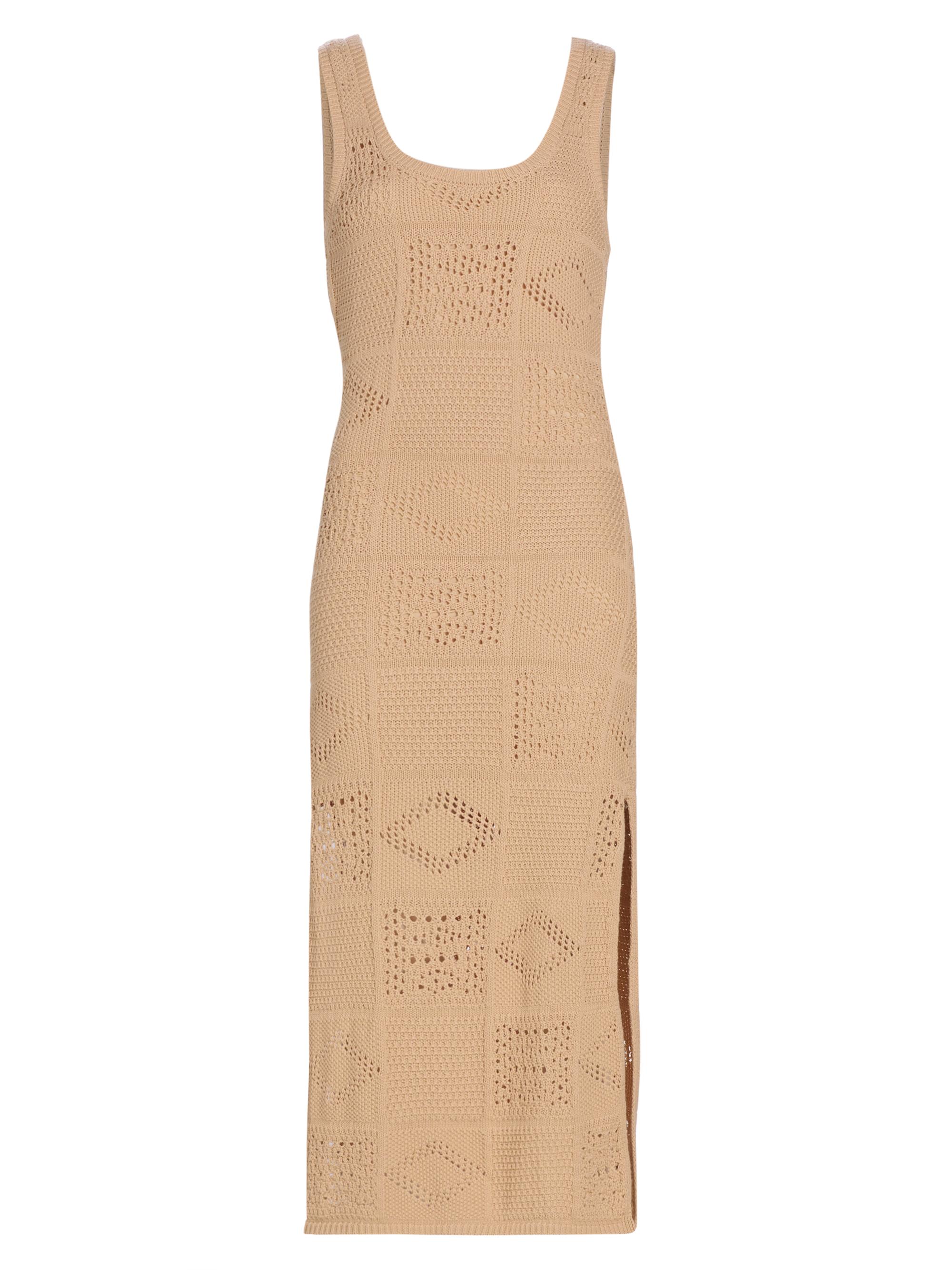 Kivari Women's Clementine Cotton Knit Midi-Dress - Natural