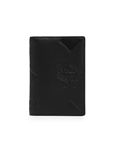 Shop MCM Aren Maxi Monogram Leather Bifold Wallet | Saks Fifth Avenue