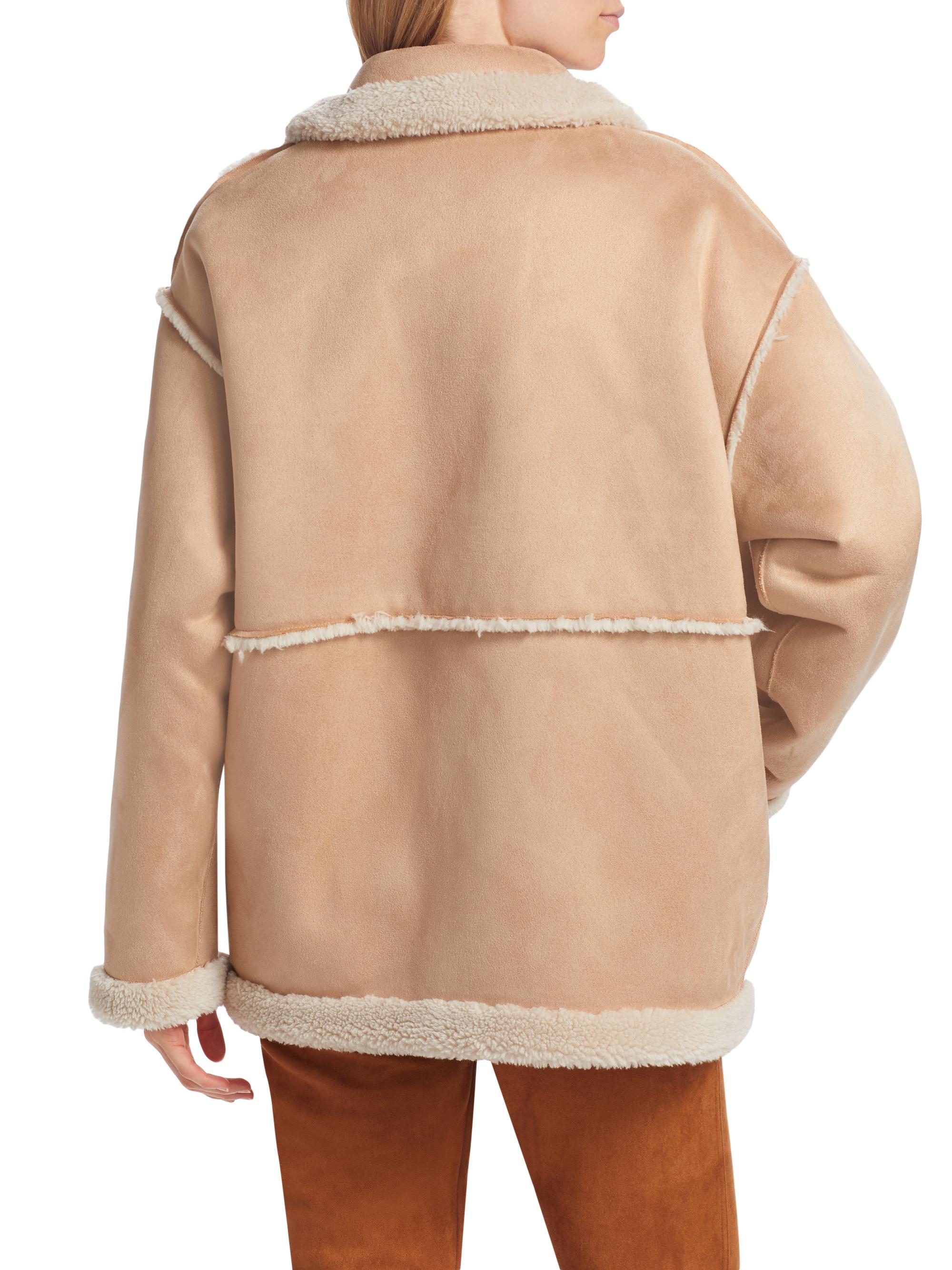 Mother The Toasty Faux-Suede Jacket | Saks Fifth Avenue