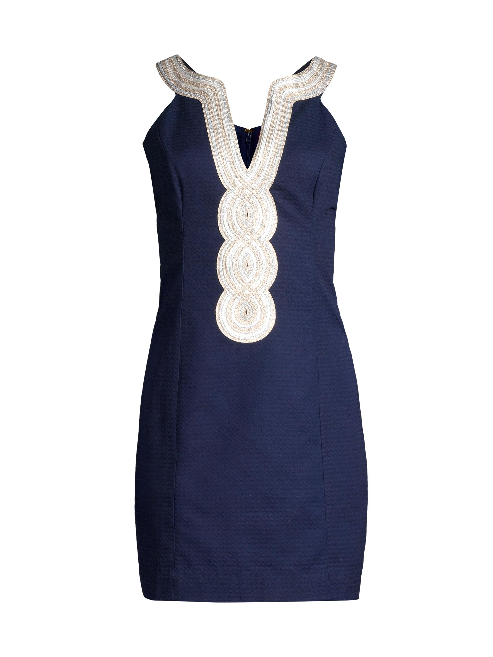 Lilly Pulitzer Valli Embroidered Soutache Slip Dress | Saks Fifth Avenue