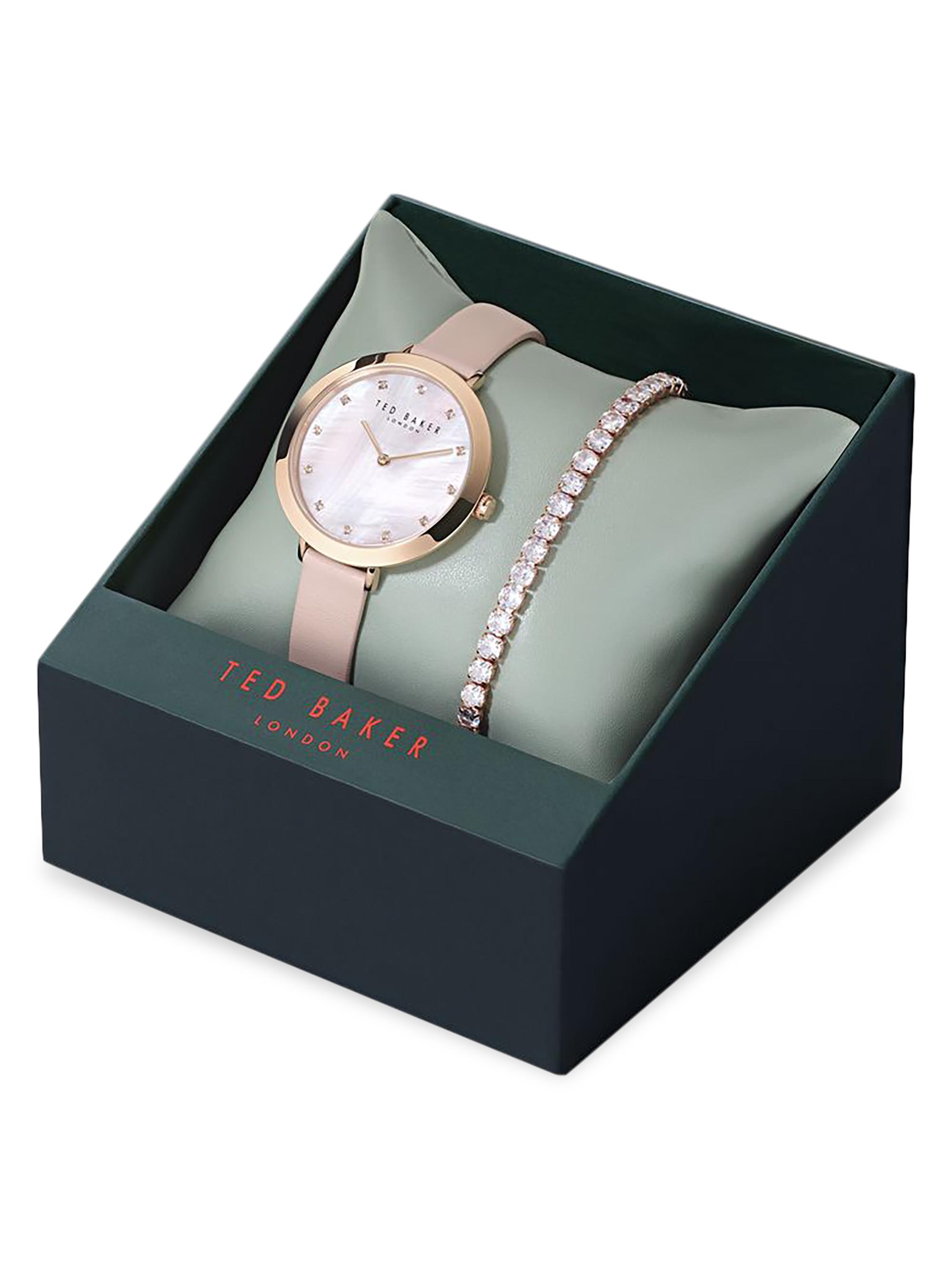 Ted Baker Ammy Iconic Rose-Goldtone Stainless Steel, Crystal  display picture 2