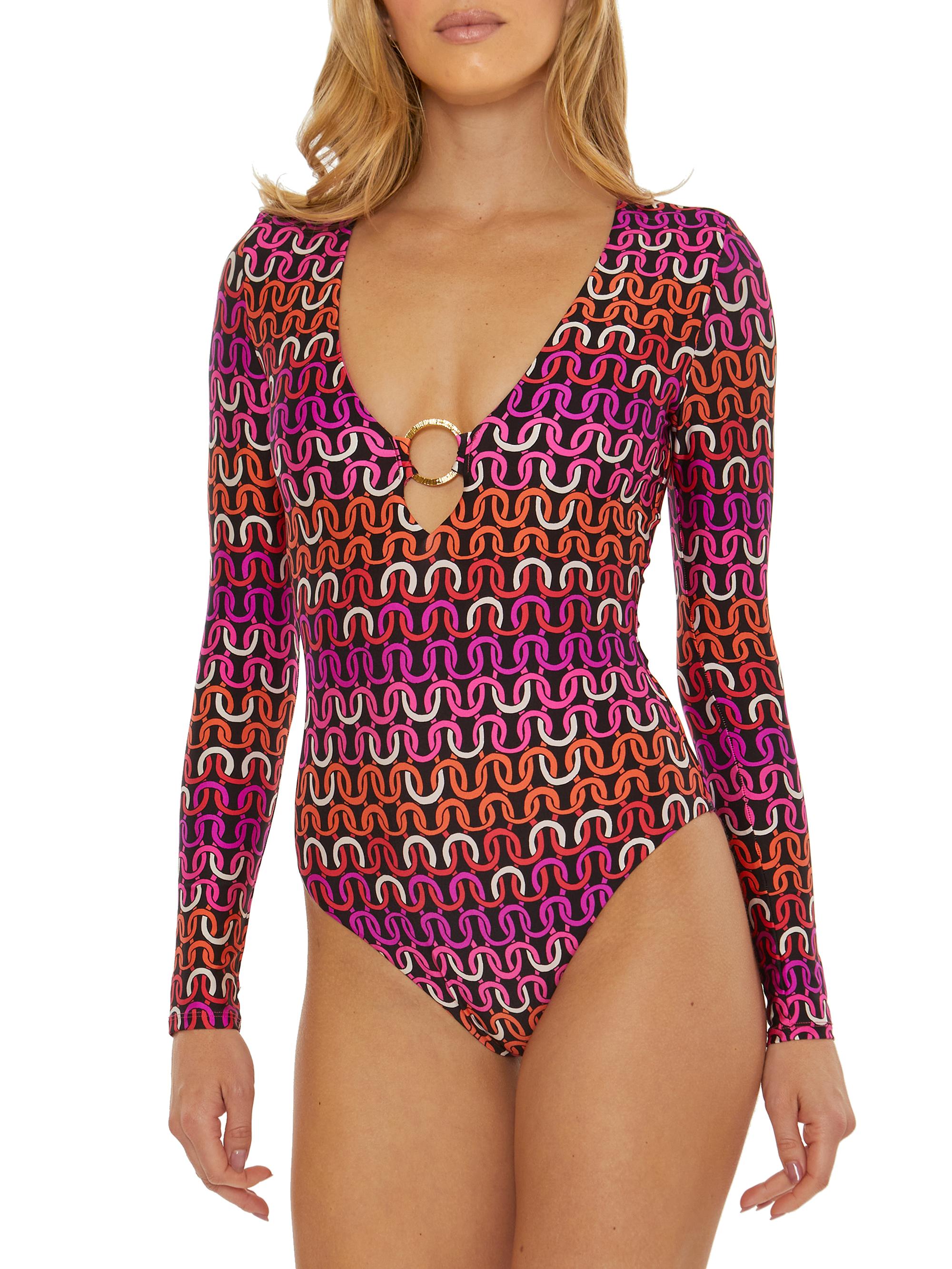 Trina Turk Women's Echo One-Piece Paddle Suit