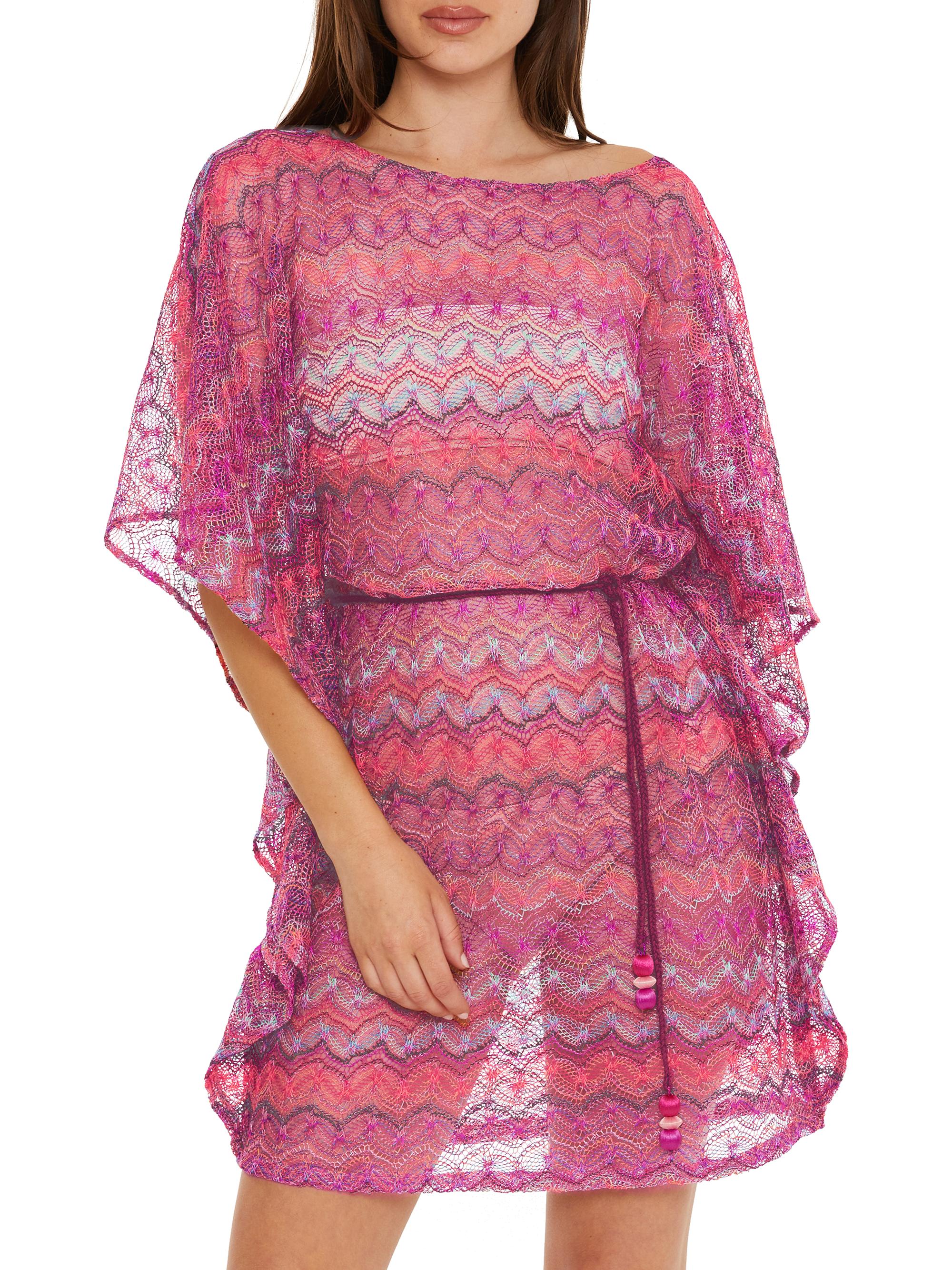 Trina Turk Women's Athena Lace Belted Caftan