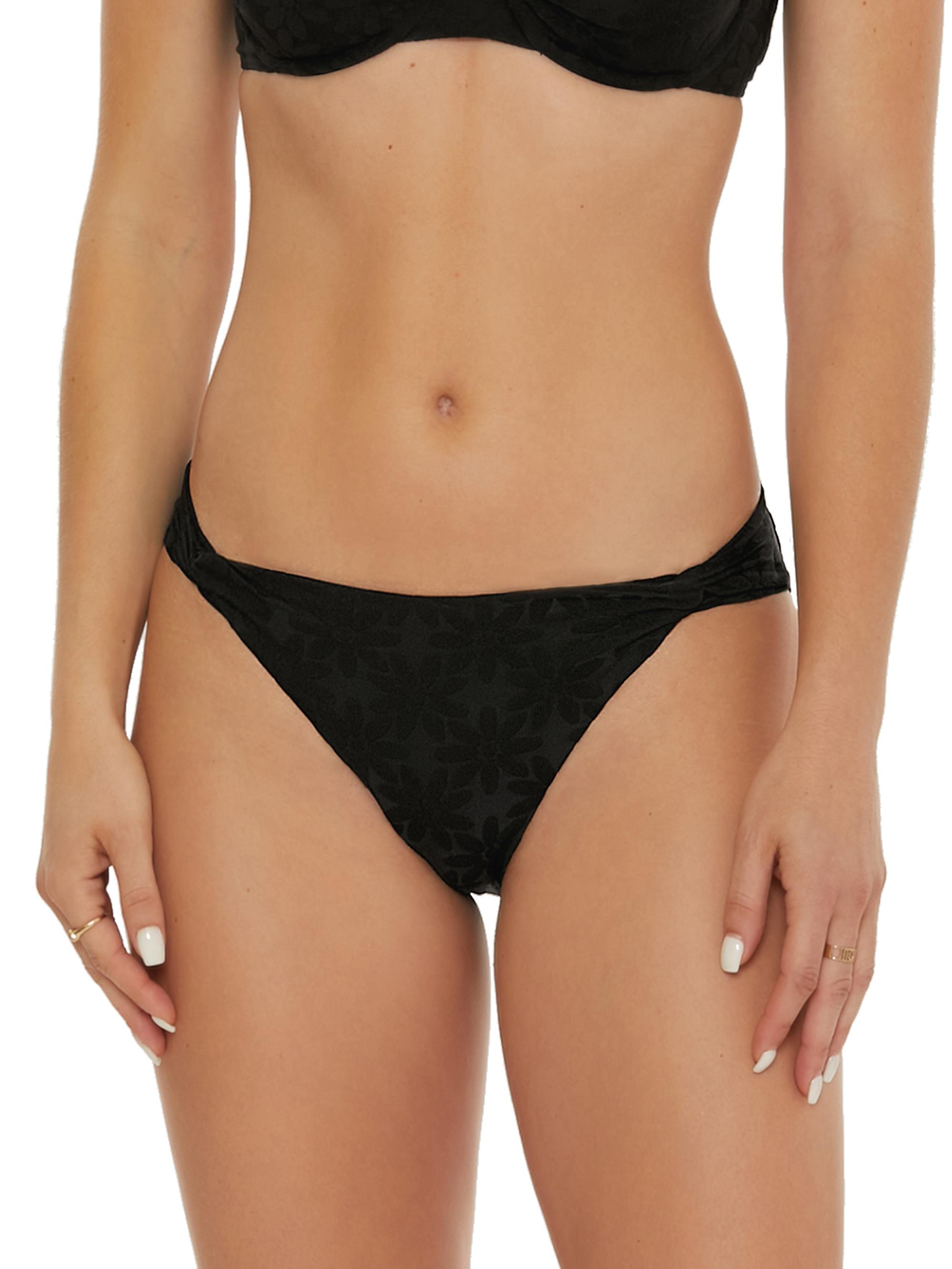 Trina Turk Women's Joplin Hipster Bikini Bottoms - Black