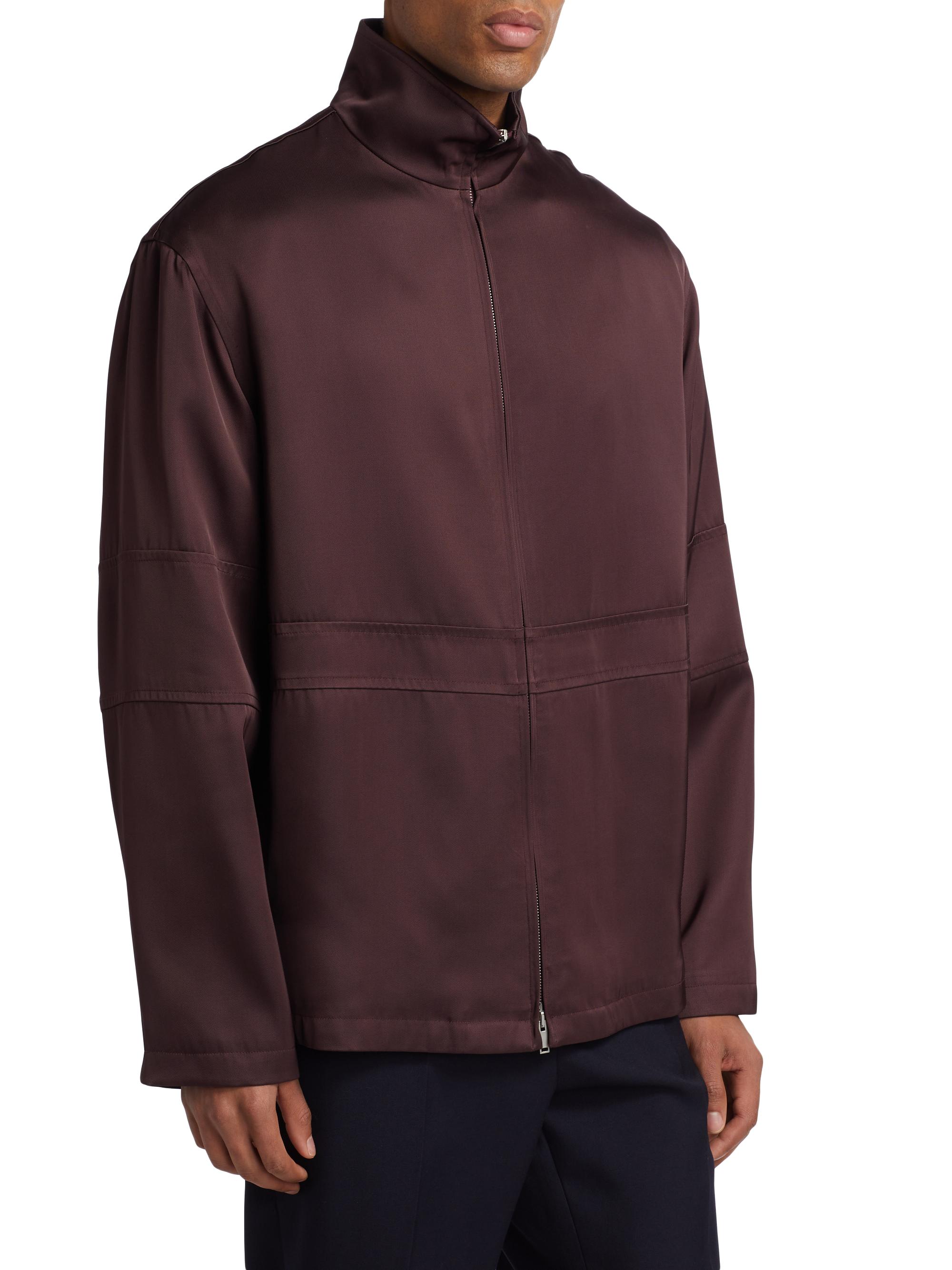 JILSANDERサテンジャケット JILSANDERサテンジャケット Jil Sander テクスチャード ジャケット